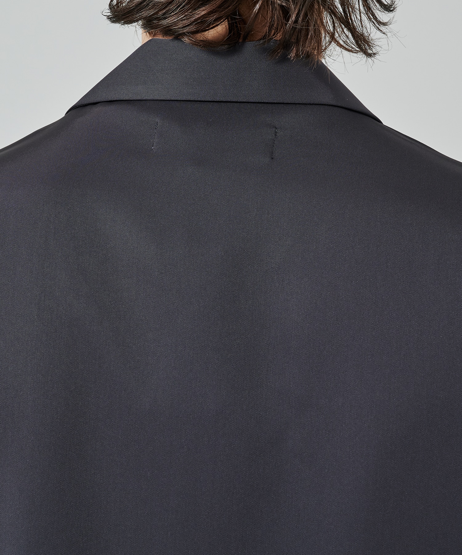 Dry Stretch Twill Drawstring Open Coller Short Sleeve Jaket CULLNI