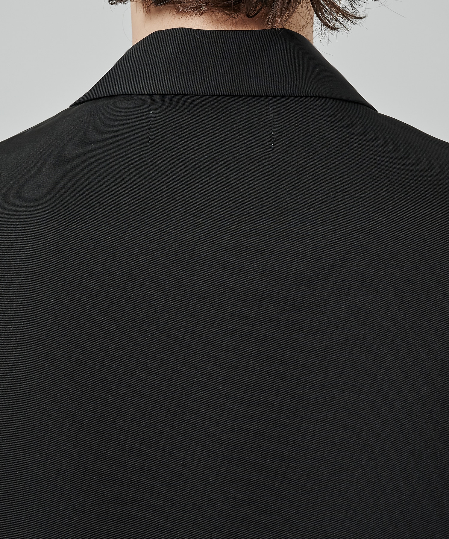Dry Stretch Twill Drawstring Open Coller Short Sleeve Jaket CULLNI