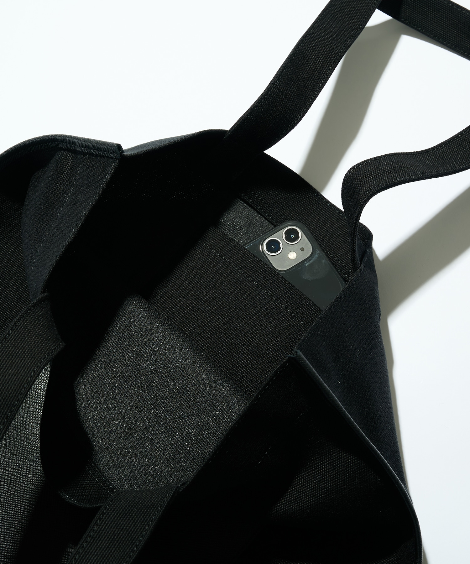 別注Leather Pocket Canvas Eco Tote CULLNI