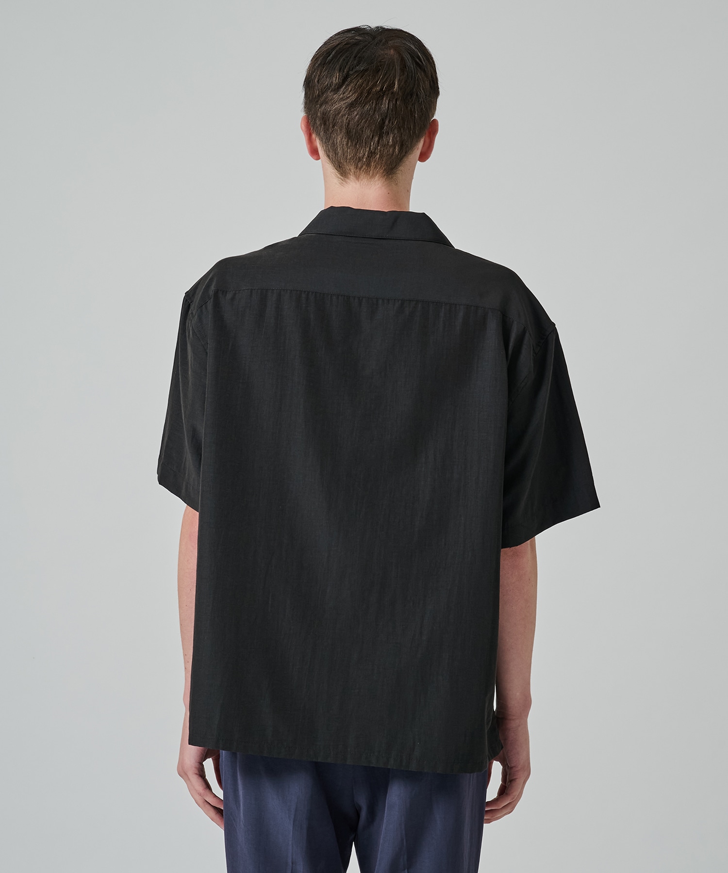 別注 Short Sleeve Open Collar Shirt soe