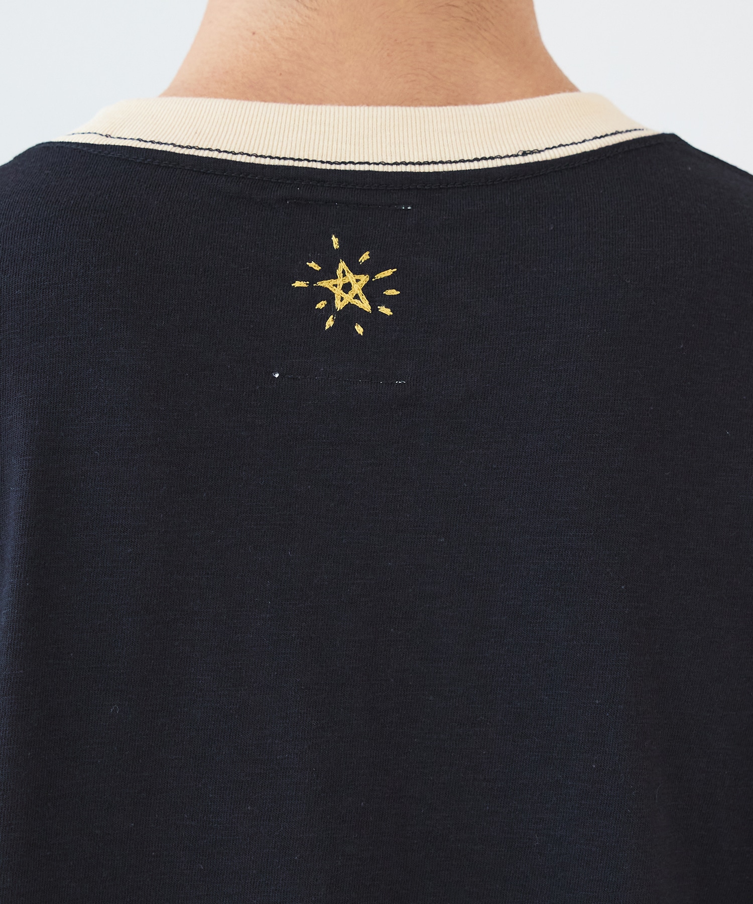 別注 RINGER TEE FACCIES