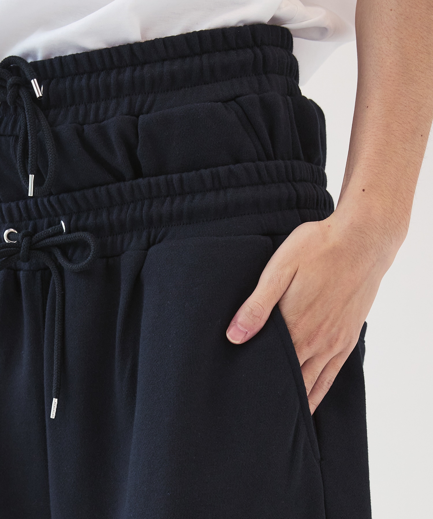 別注SWEAT TUCKED SHORTS JOHN LAWRENCE SULLIVAN
