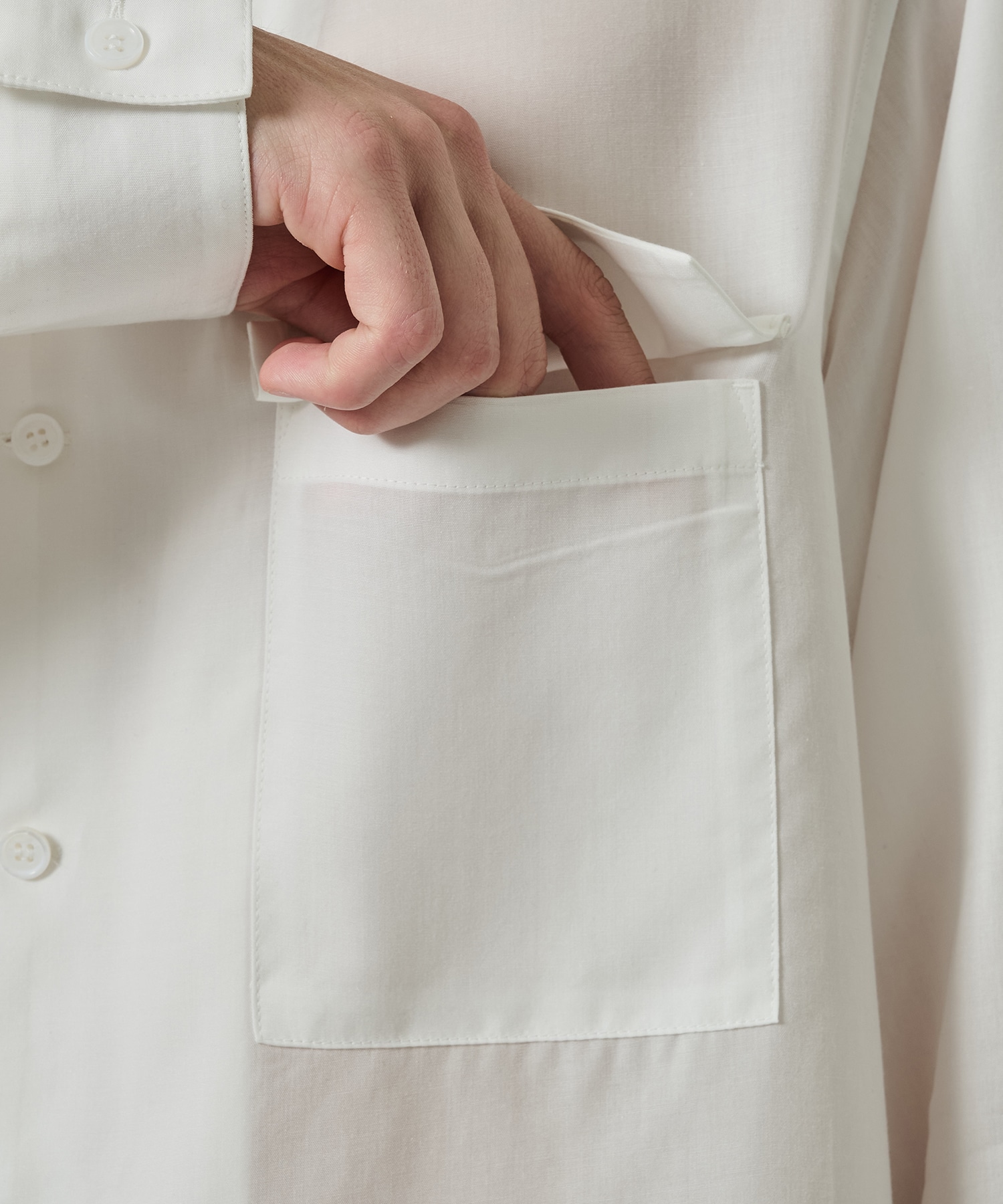 SUIT CDH OPEN COLLAR SHIRT Yohji Yamamoto