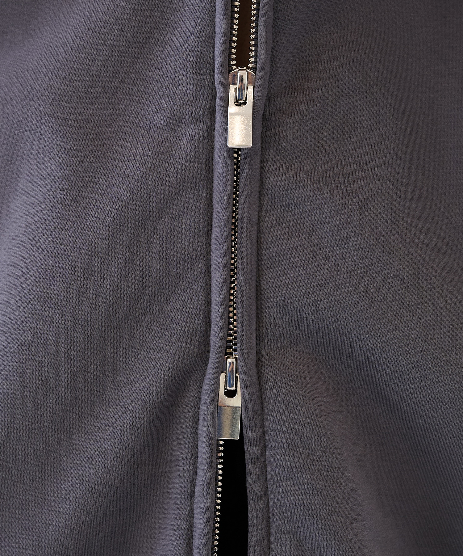CO STRECH TERRY ZIP UP HOODIE ATTACHMENT