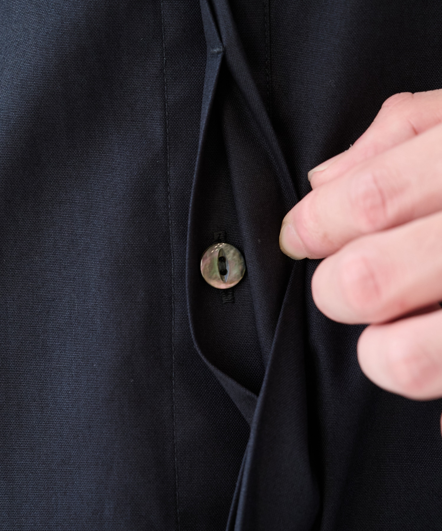 アシンメトリービッグシャツ SHAREEF