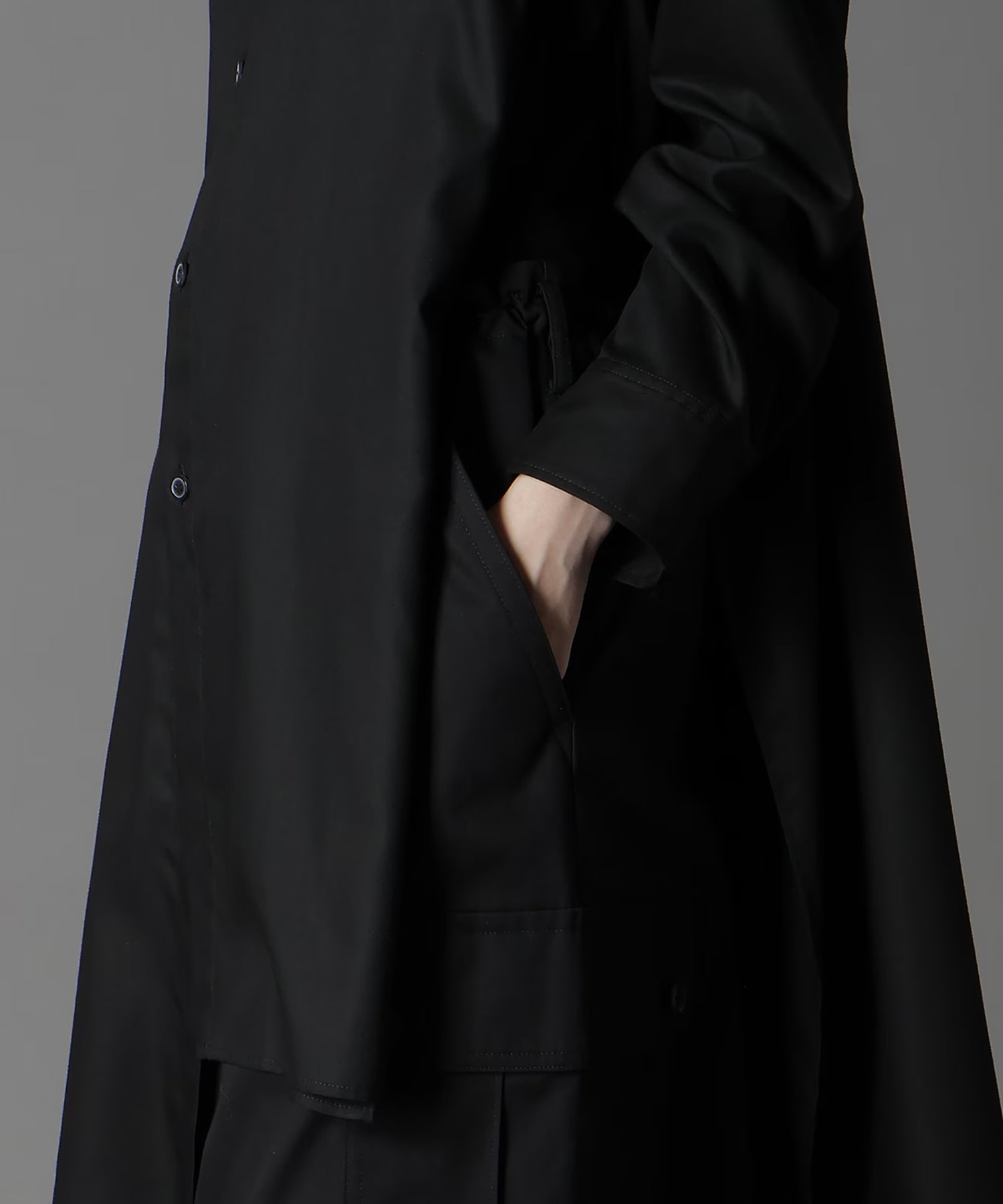 TR VIYELLA ASYMMETERY SHIRT GroundY