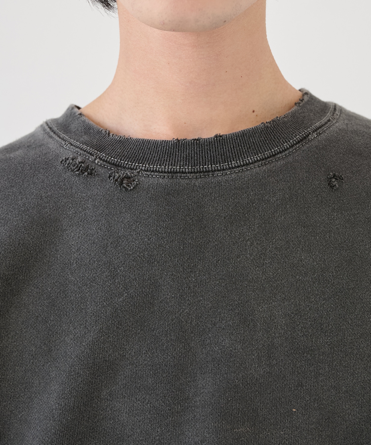 DAMAGE PIGMENT SWEAT CREW JieDa