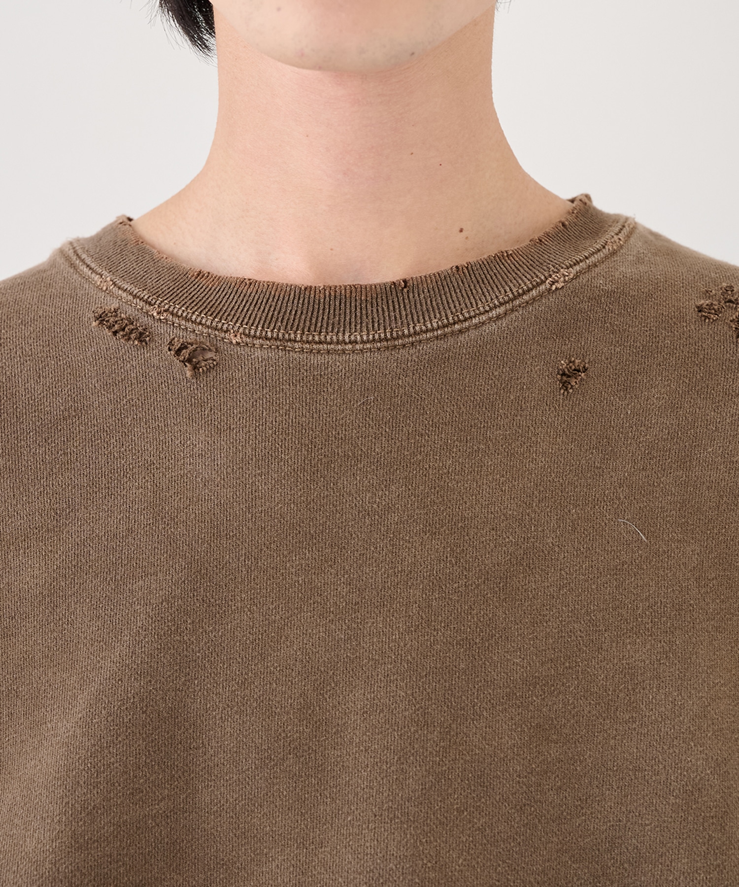 DAMAGE PIGMENT SWEAT CREW JieDa
