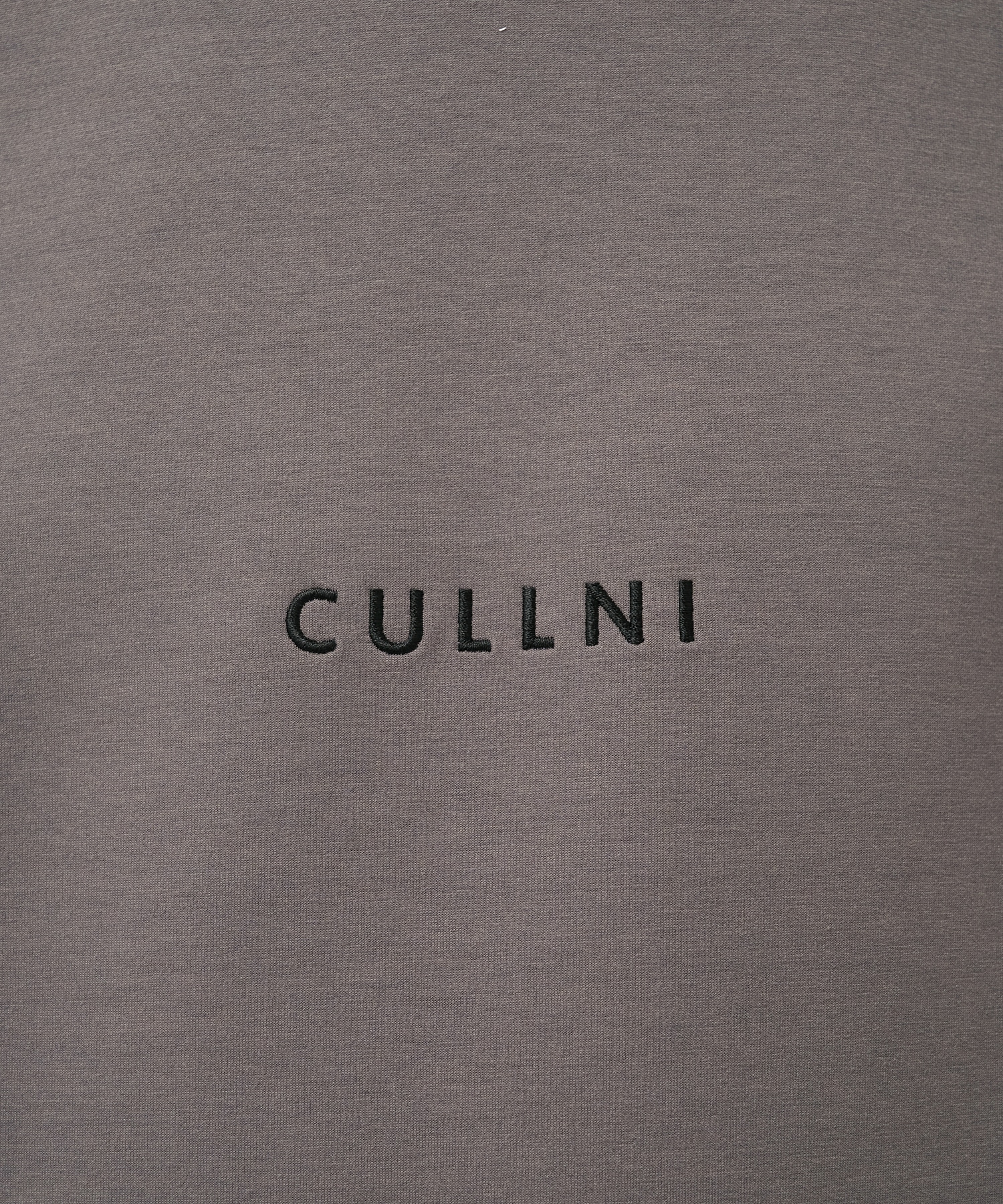 CULLNI Logo Embroidery Long Sleeve Pullover CULLNI