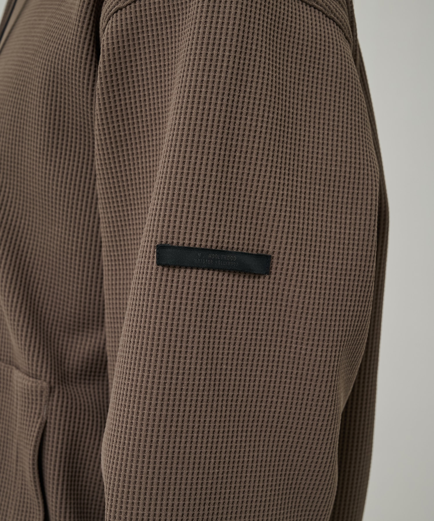 別注 WAFFLE ZIP UP HOODIE N.HOOLYWOOD