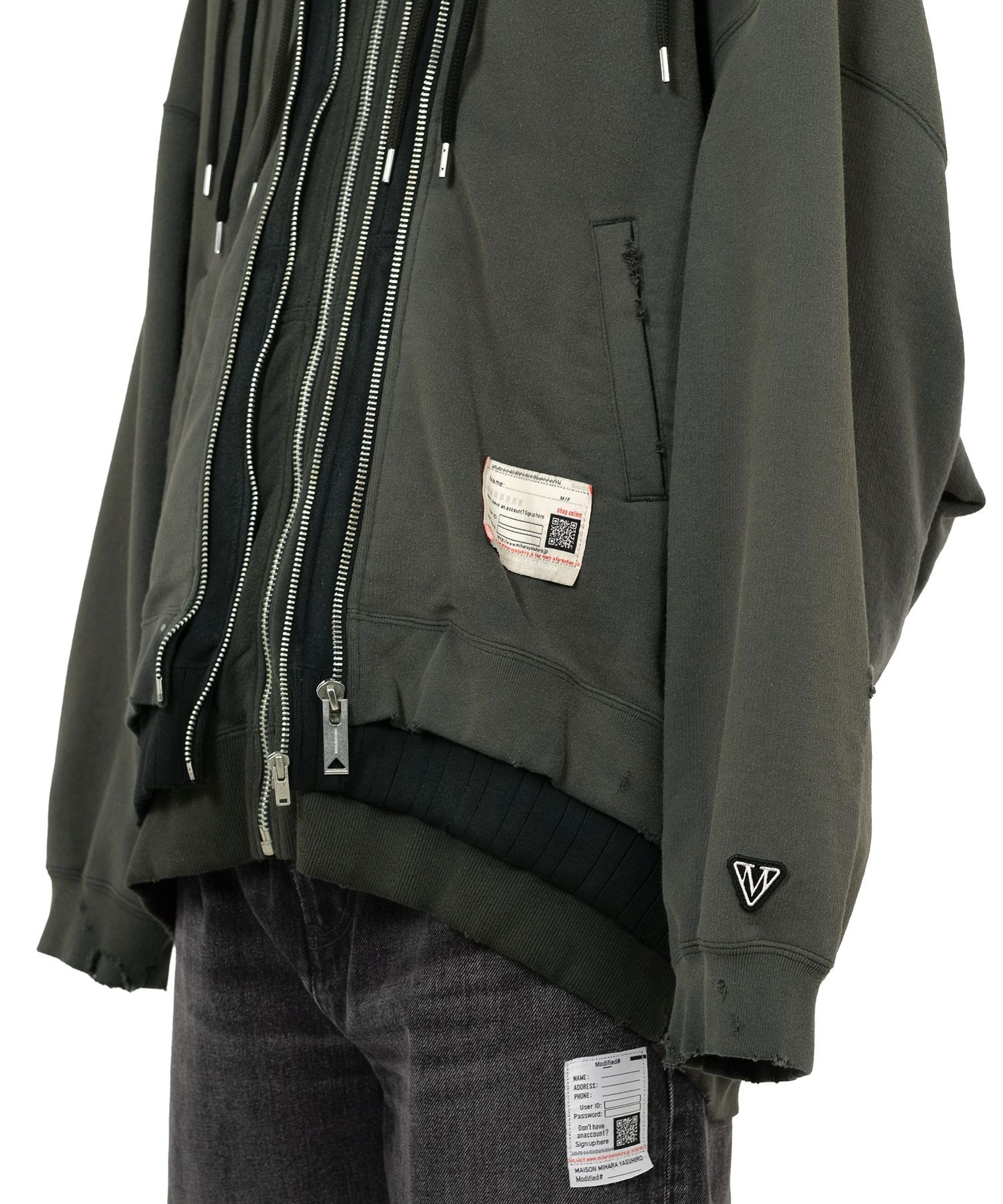 TRIPLE LAYERED PARKA Maison MIHARA YASUHIRO