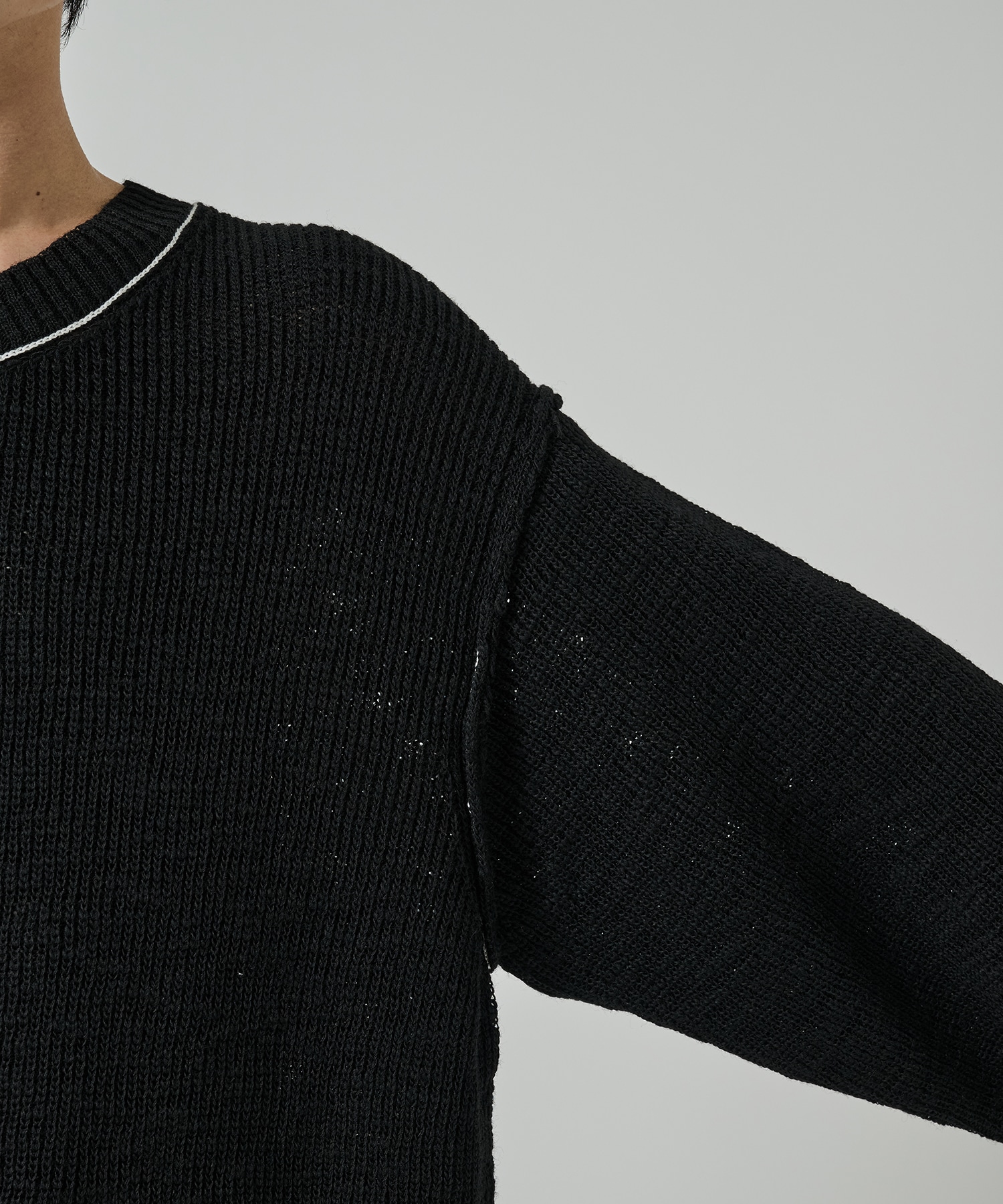 変形衿リブフラシ PO Yohji Yamamoto