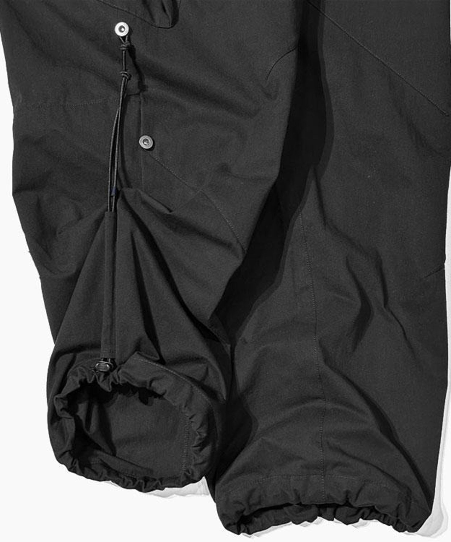 THE CHANGING LENGTH/HEM DEFORMED CARGO PANTS POLIQUANT