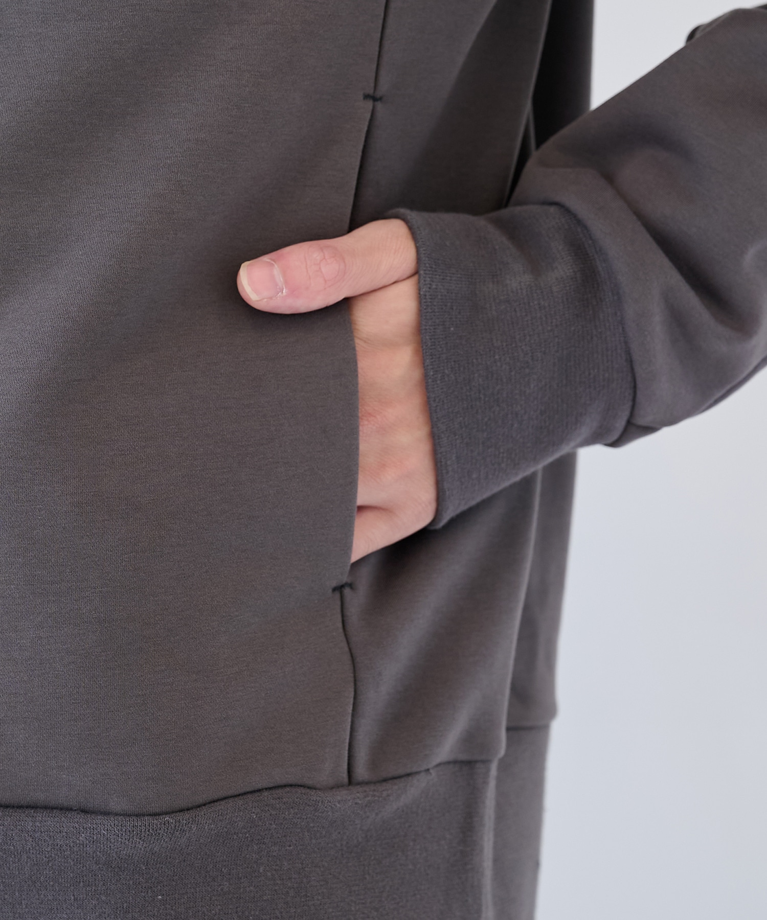 CO STRECH TERRY PULLOVER ATTACHMENT