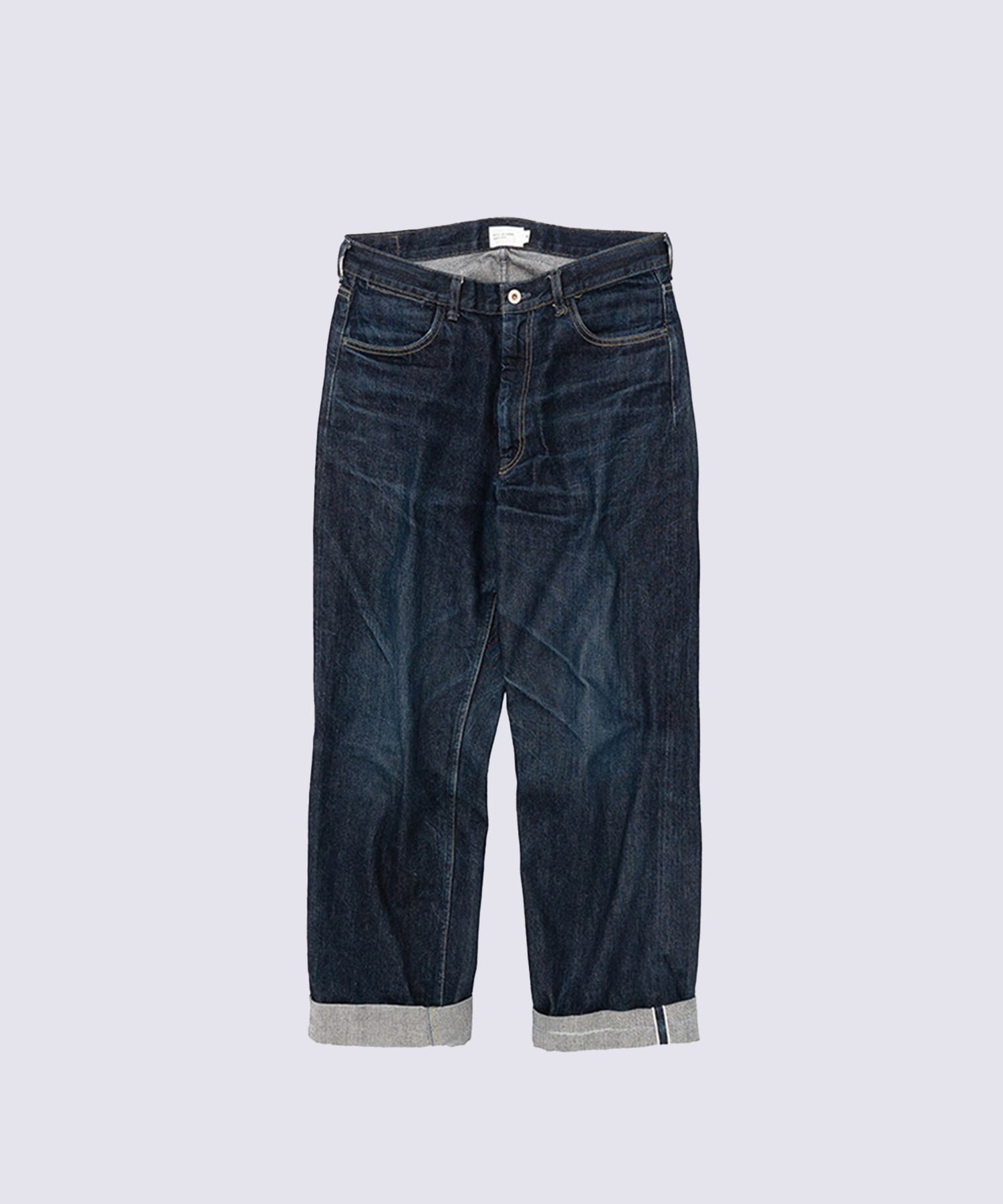 5 pocket denim pants STILL BY HAND