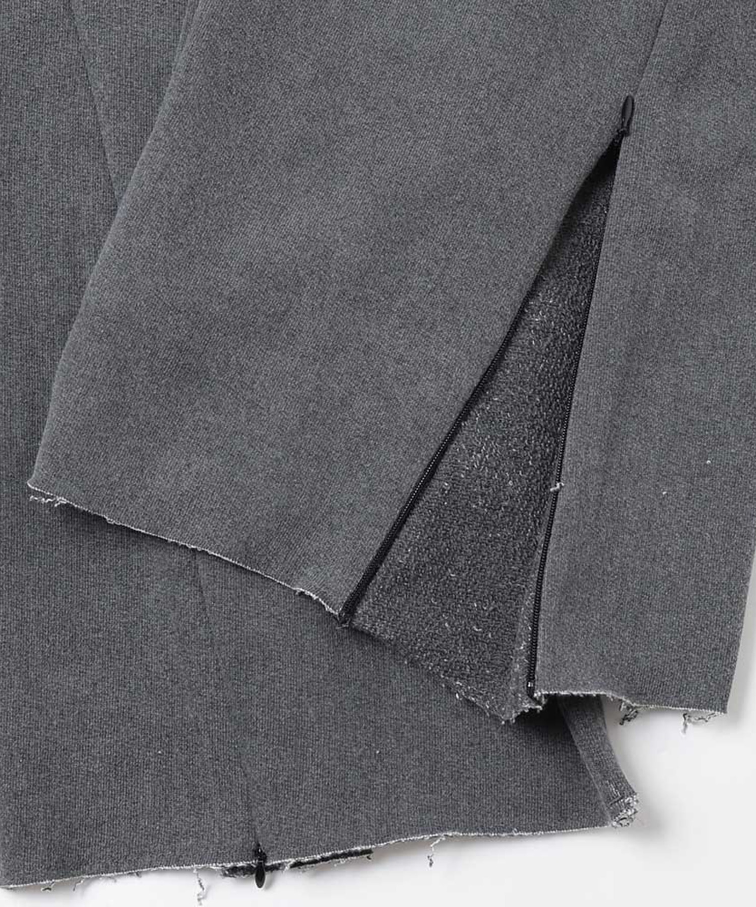 NEW RIB BAGGY PANTS- Pigment Print French Terry saby
