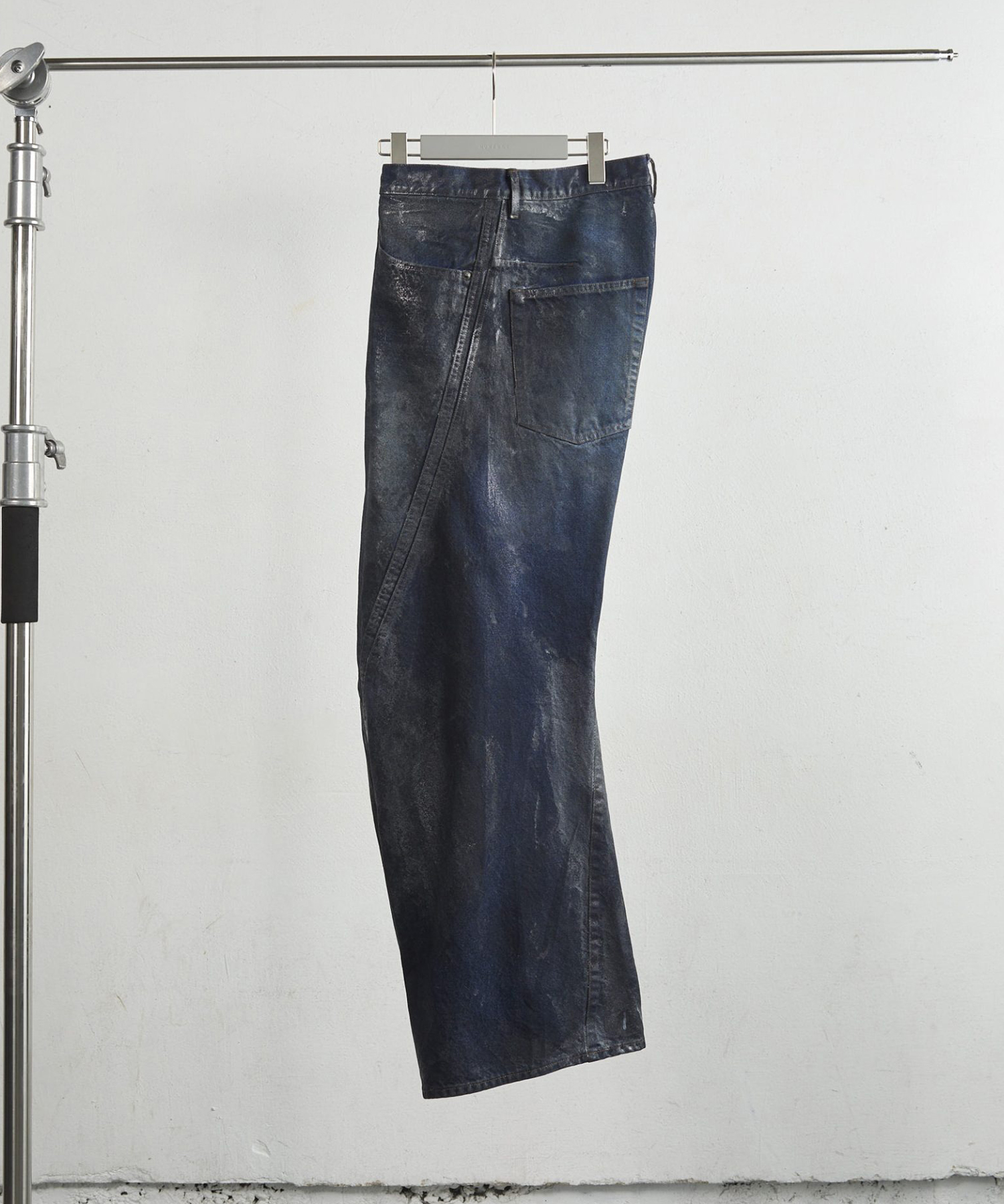 3D TWISTED WIDE LEG JEANS NVRFRGT