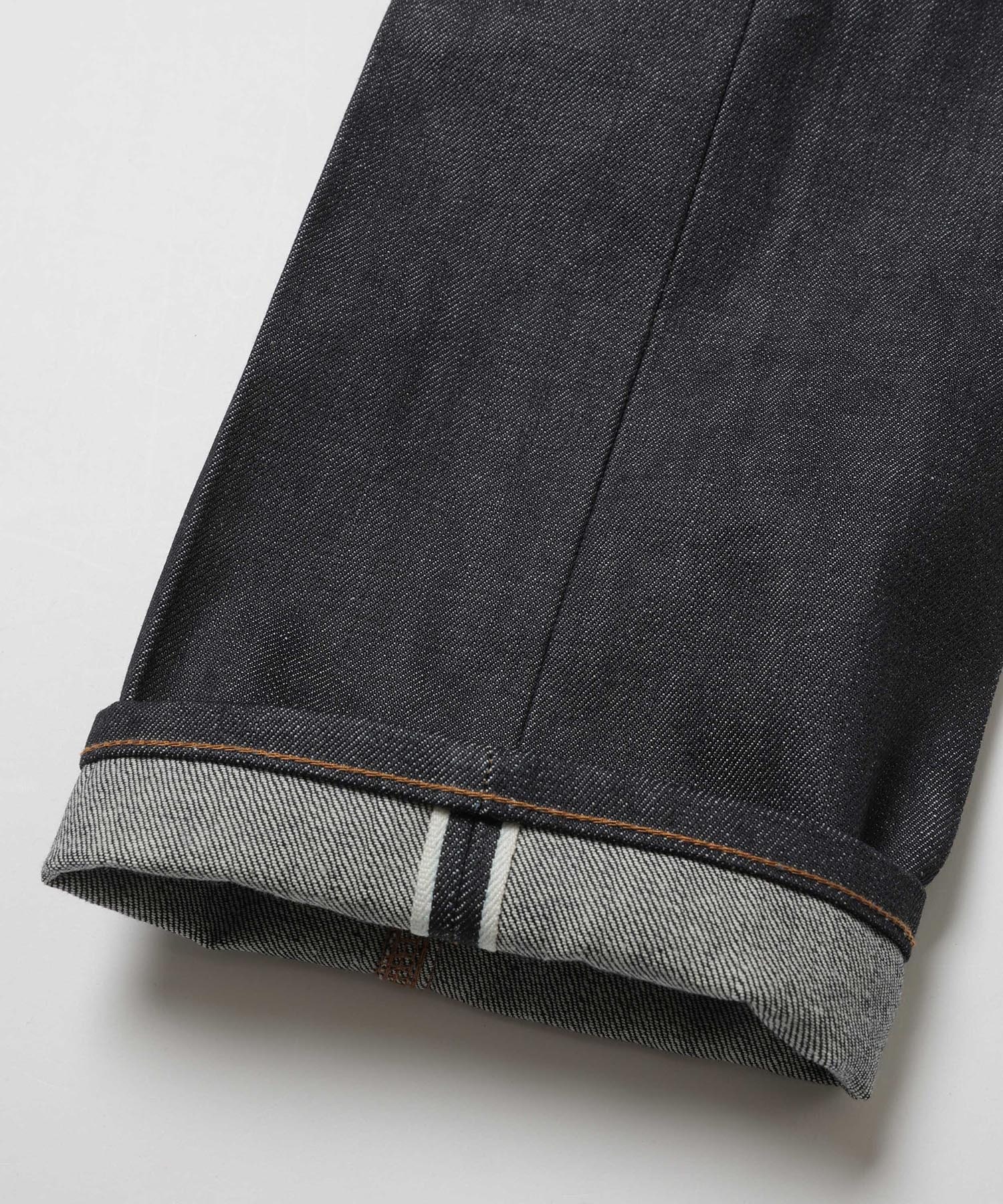 14oz SELVAGE DENIM /RIGID STANDARD STRAIGHT JEANS MR.OLIVE