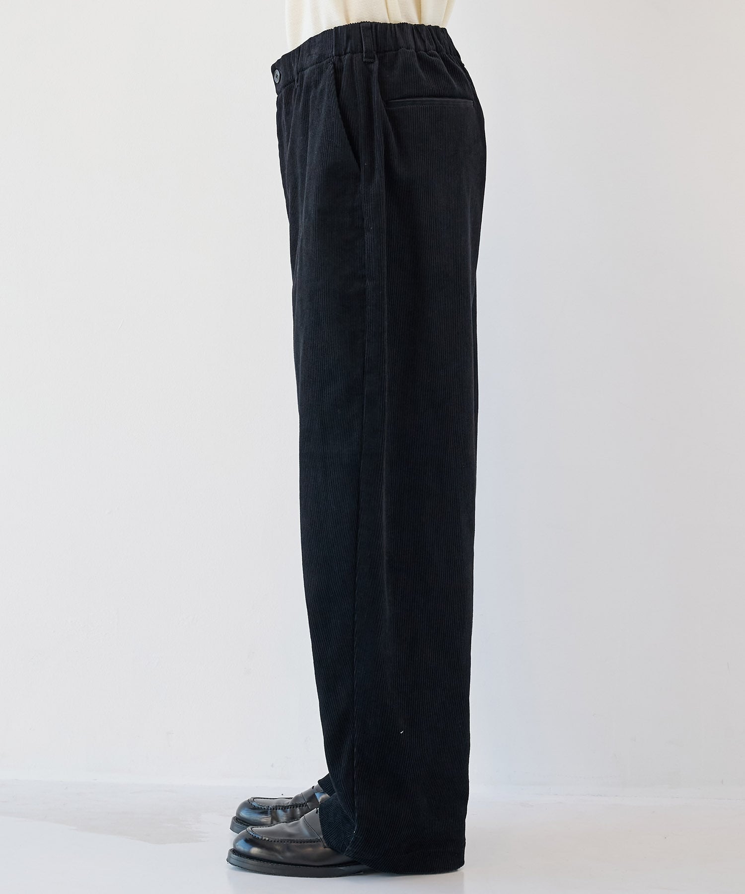 CORDUROY WIDE PANTS STUDIOUS