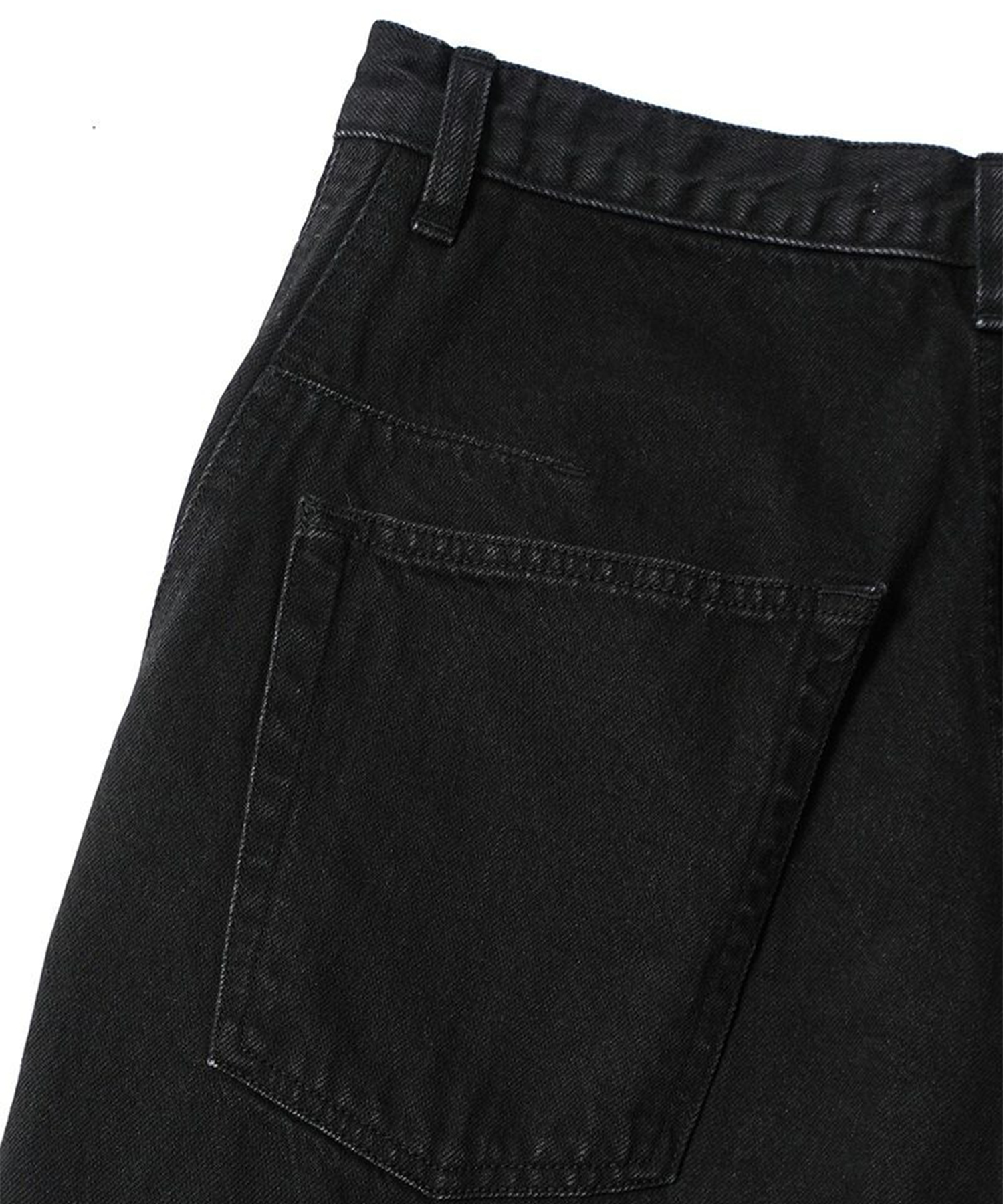 3D TWISTED WIDE LEG JEANS NVRFRGT