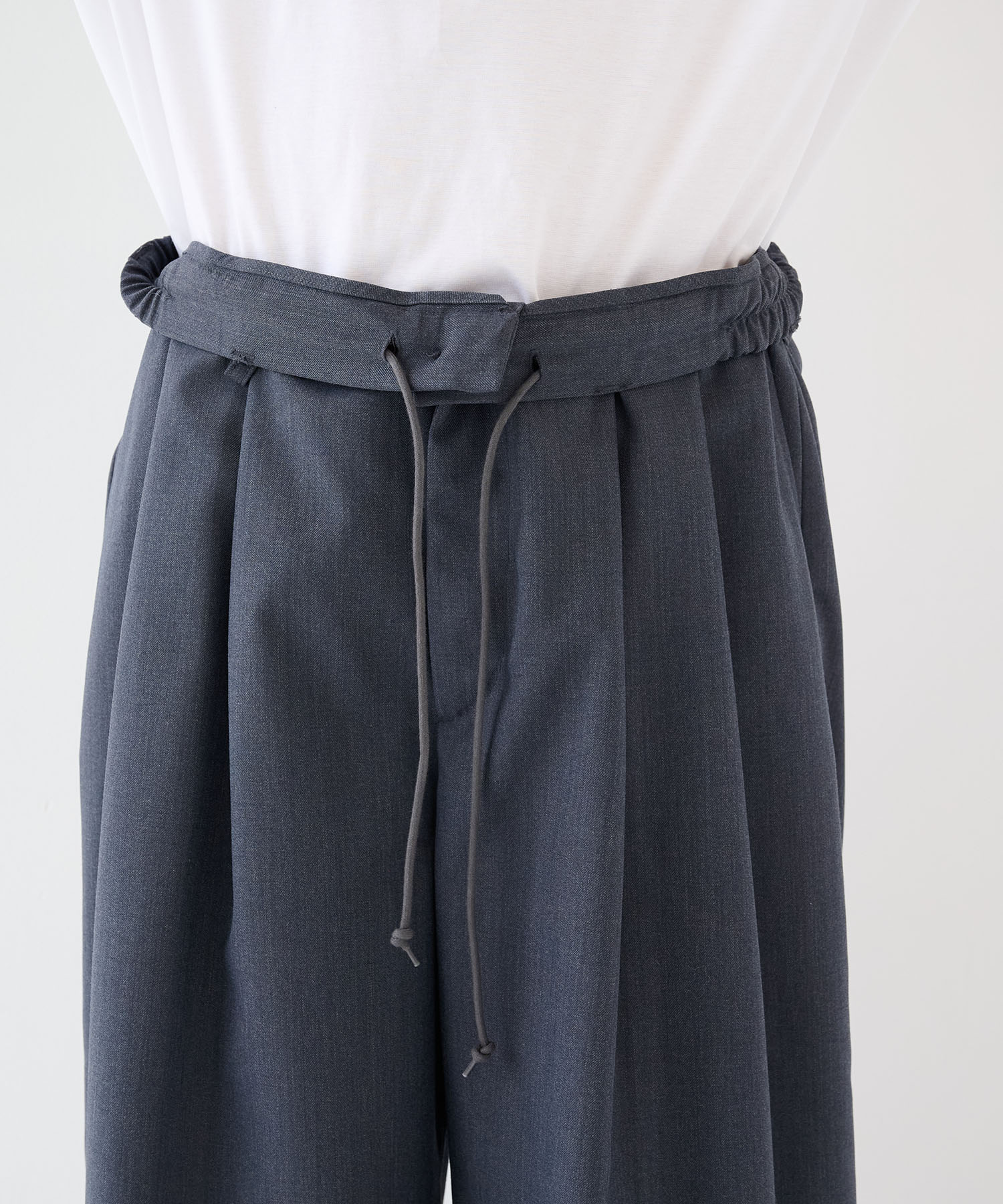 T/W Saxony Shin Cut Wide Easy Trousers COOTIE PRODUCTIONS