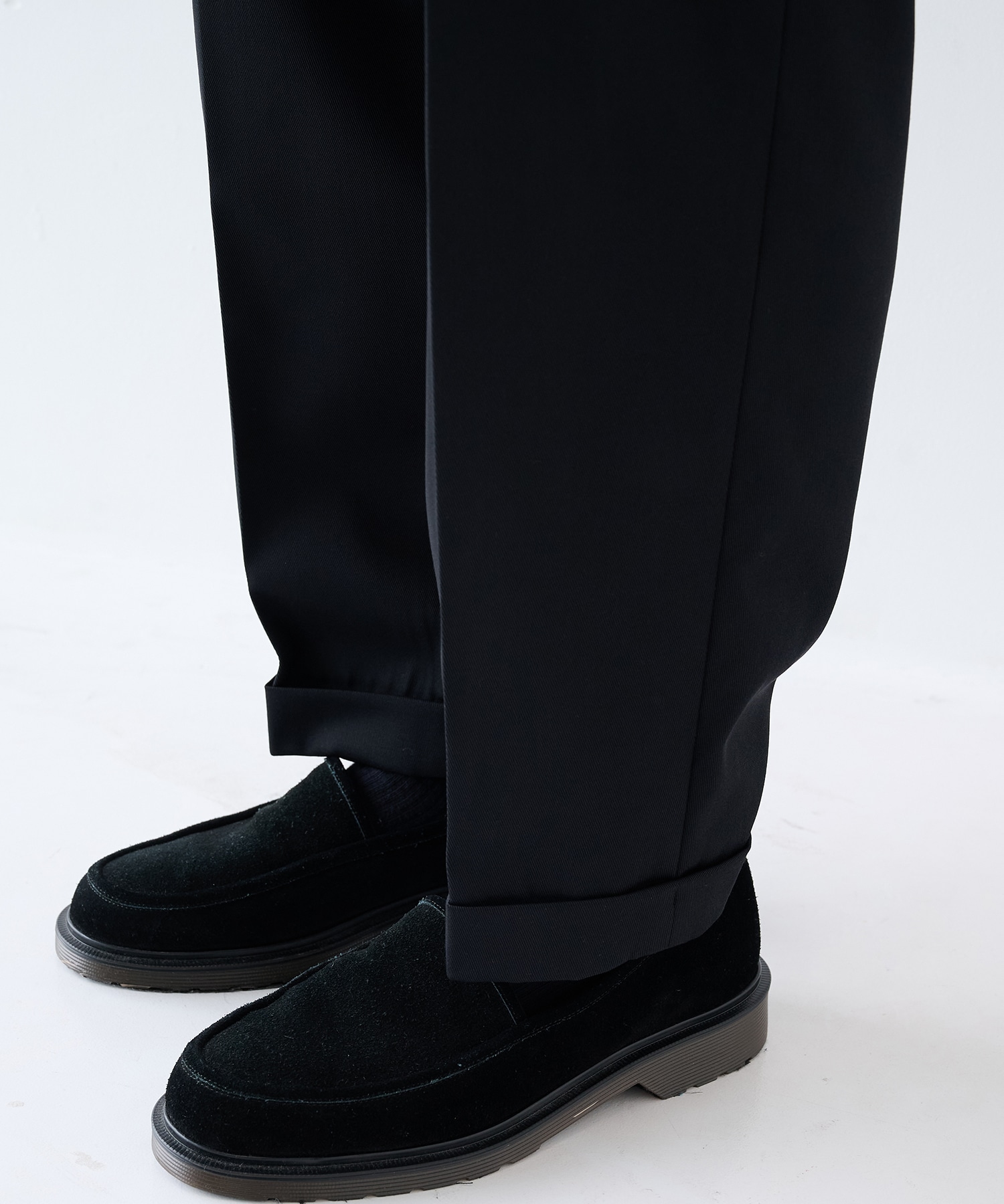 TWO TUCKS TAPERED TROUSERS IRENISA