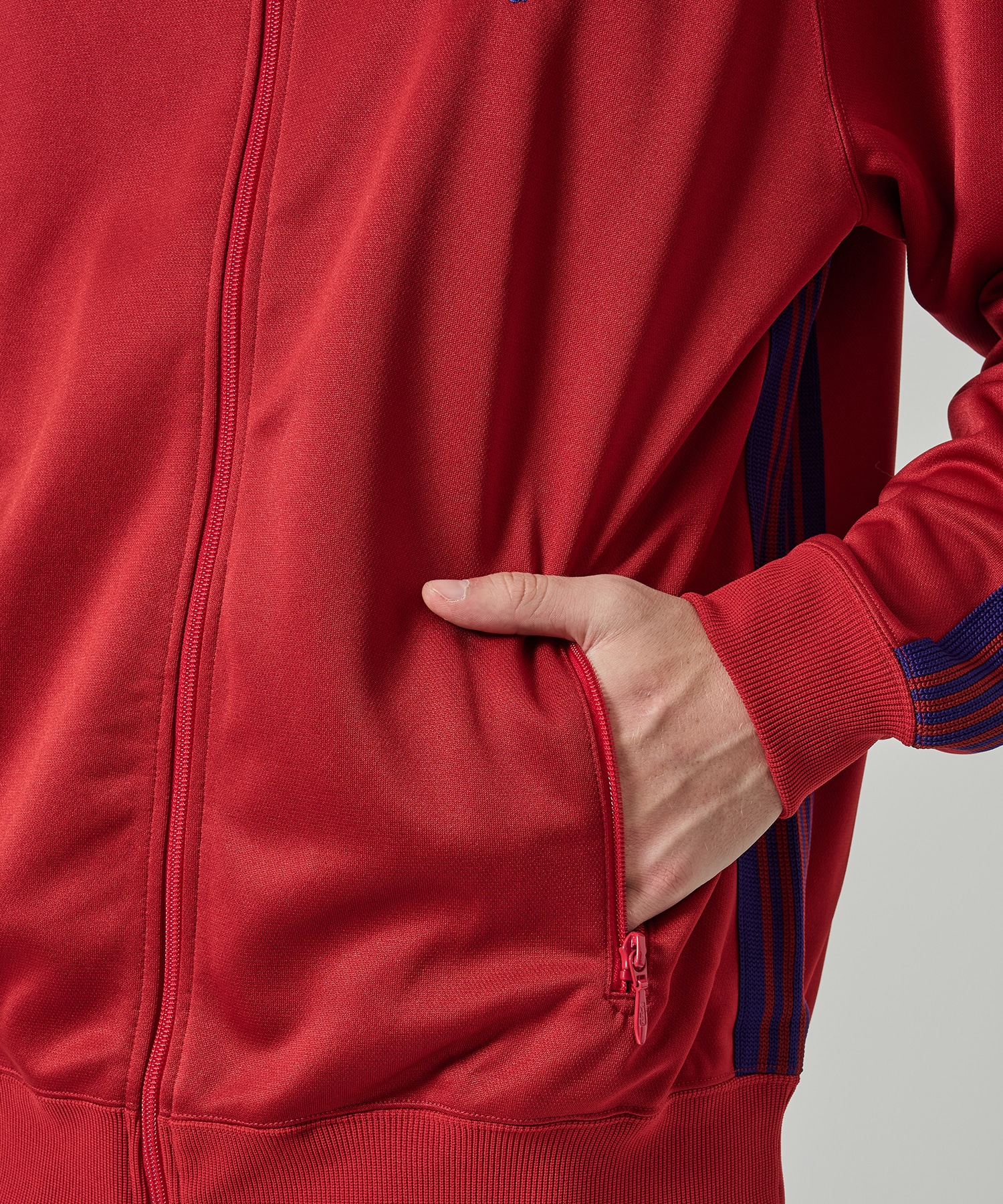 Track Jacket - Poly Smooth NEEDLES