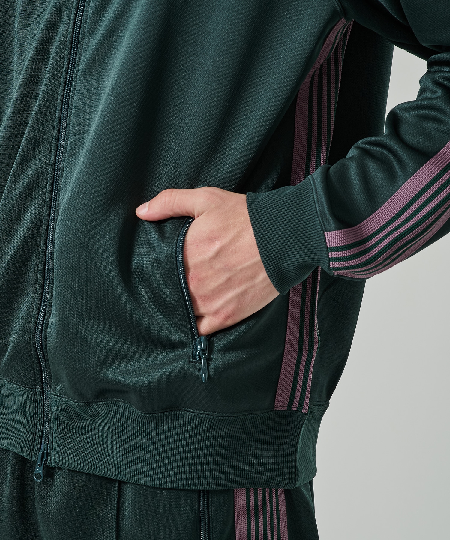 Track Jacket - Poly Smooth NEEDLES