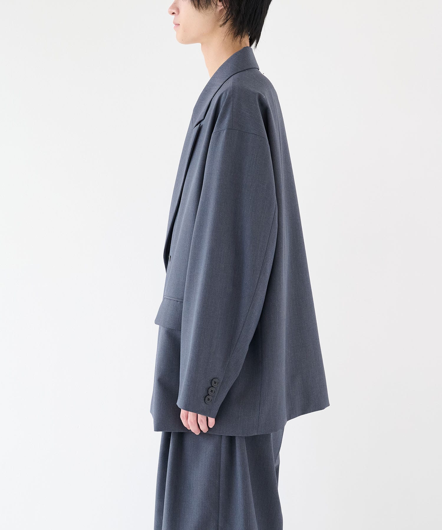 T/W Saxony Double Breasted Jacket COOTIE PRODUCTIONS