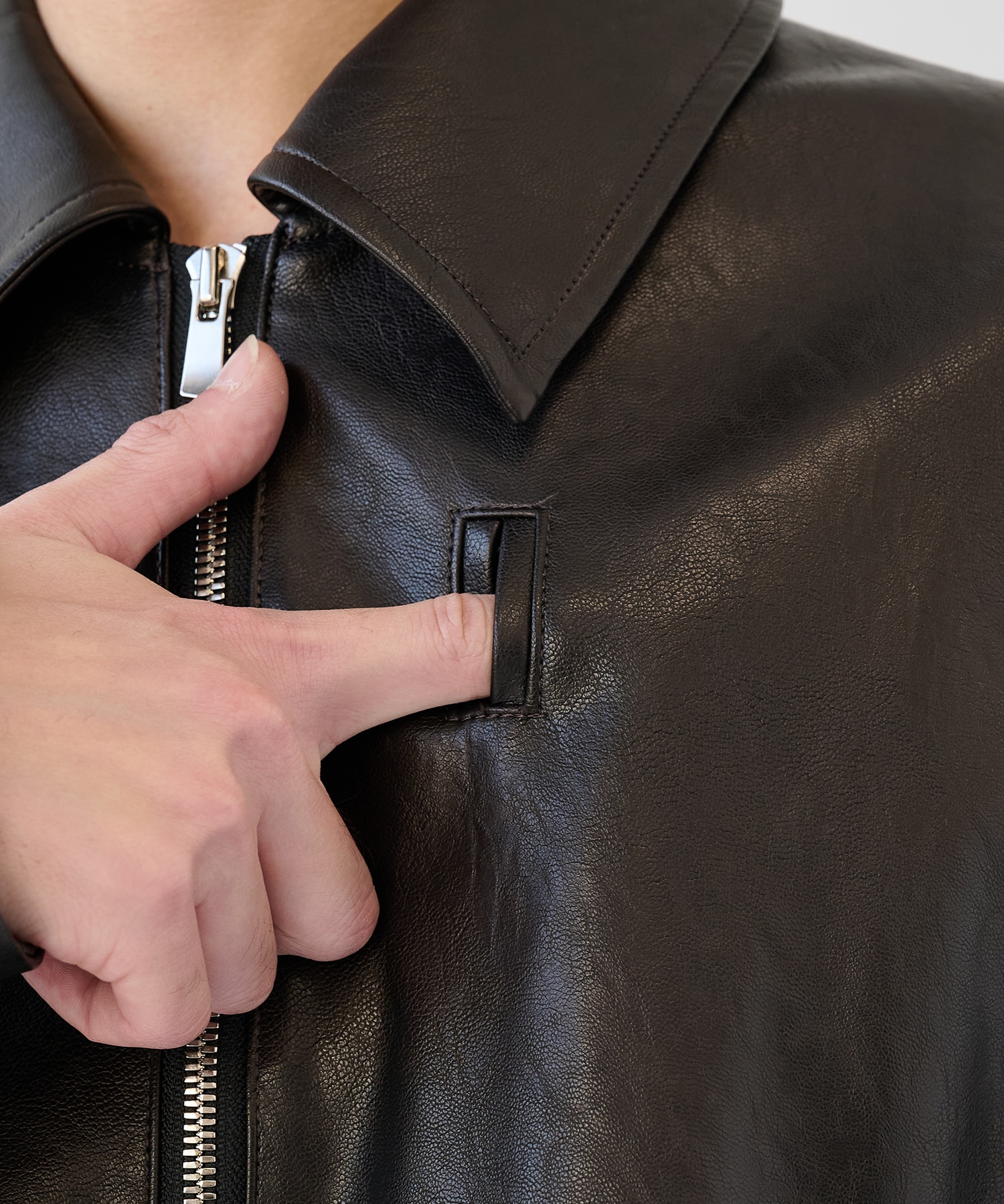 レザーブルゾン SHAREEF