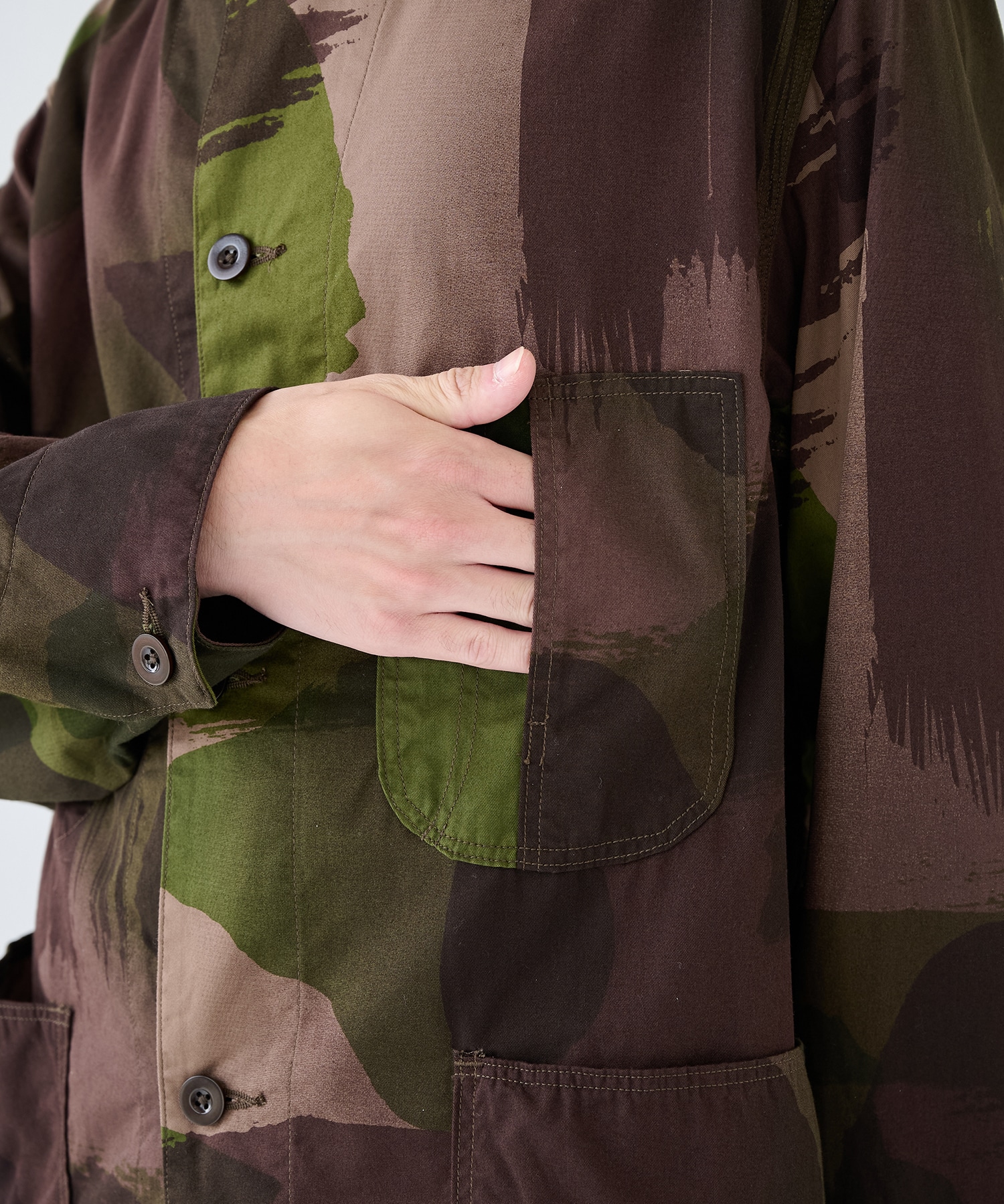 Brush Storoke Camo Coverall blurhms