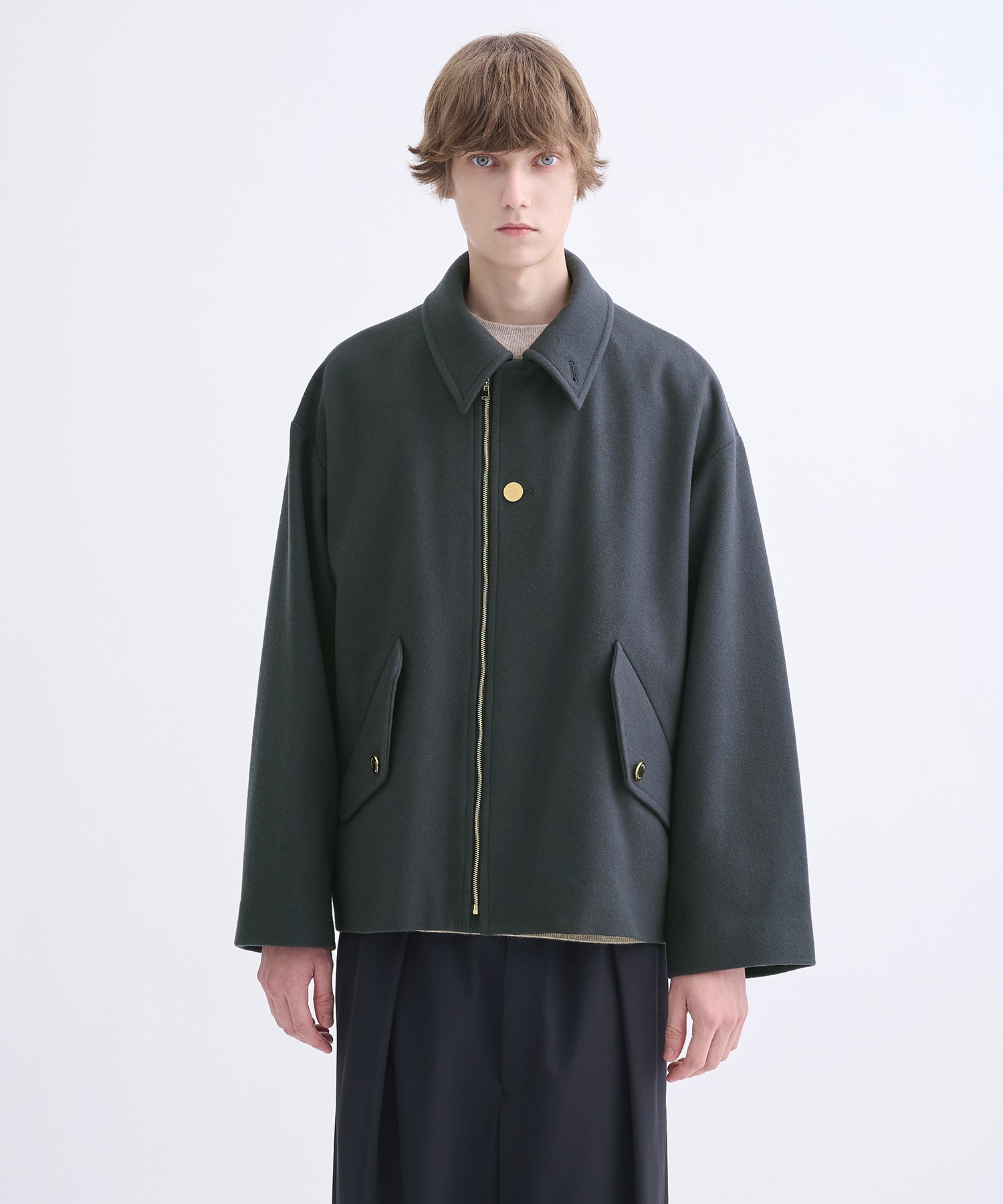 CULLNI オーバーサイズショートジャケット CULLNI オーバーサイズショートジャケット CULLNI オーバーサイズ