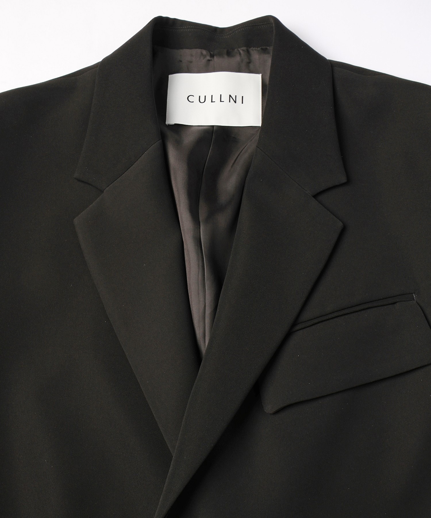 Double Cloth Twill Zip Pocket Tailored Jacket CULLNI