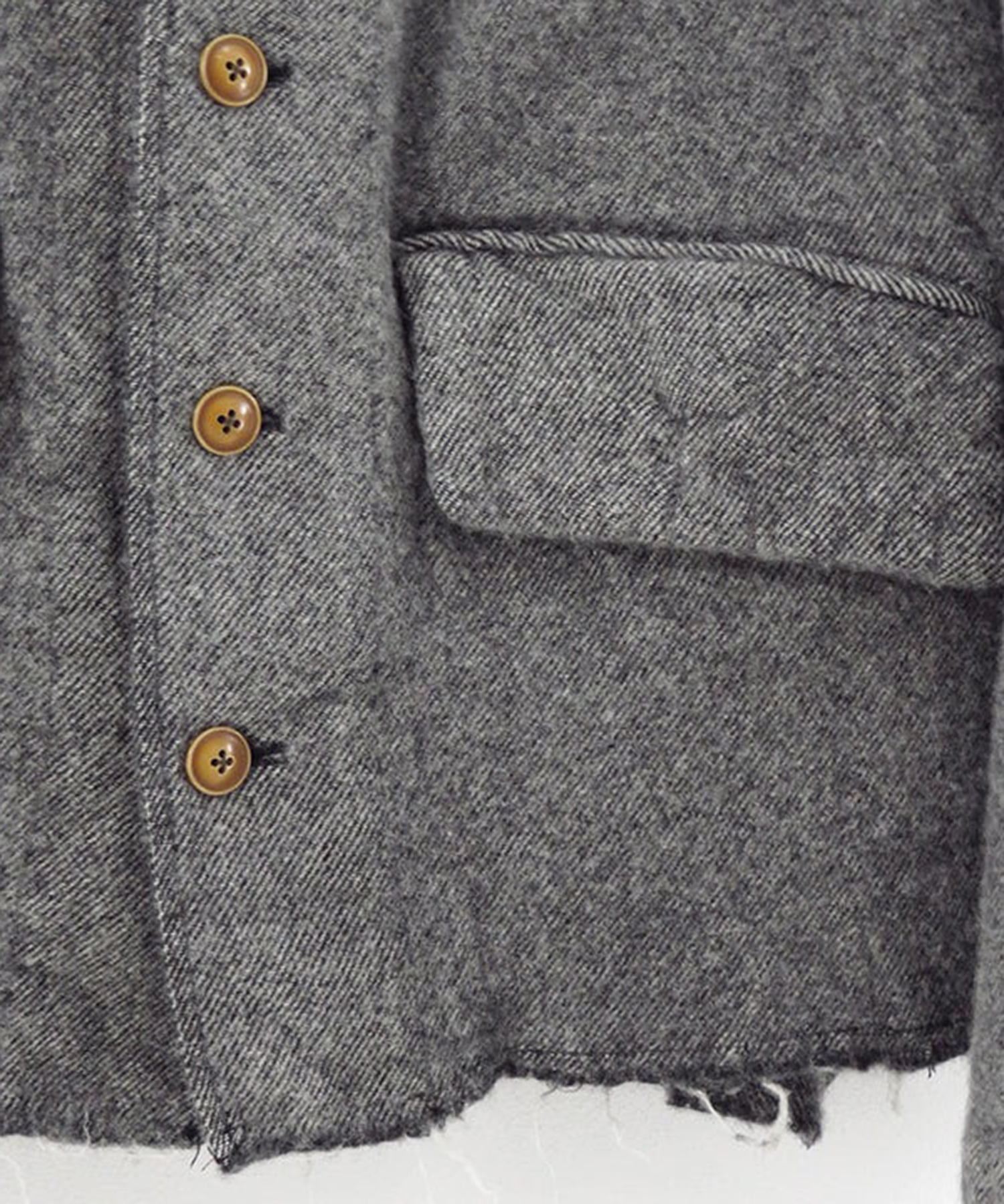 Asymmetric jacket KHOKI