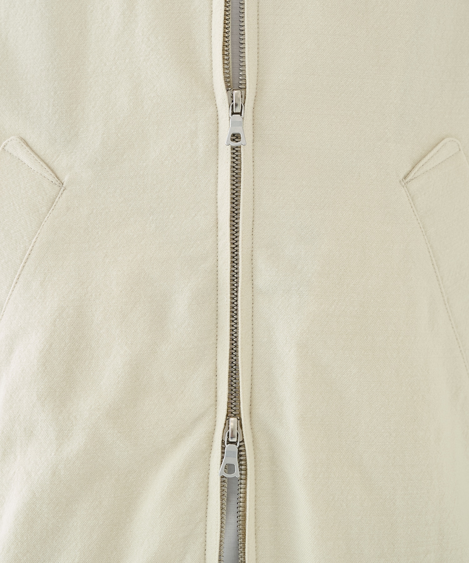 Wool Gabardine Harrington Jacket blurhms