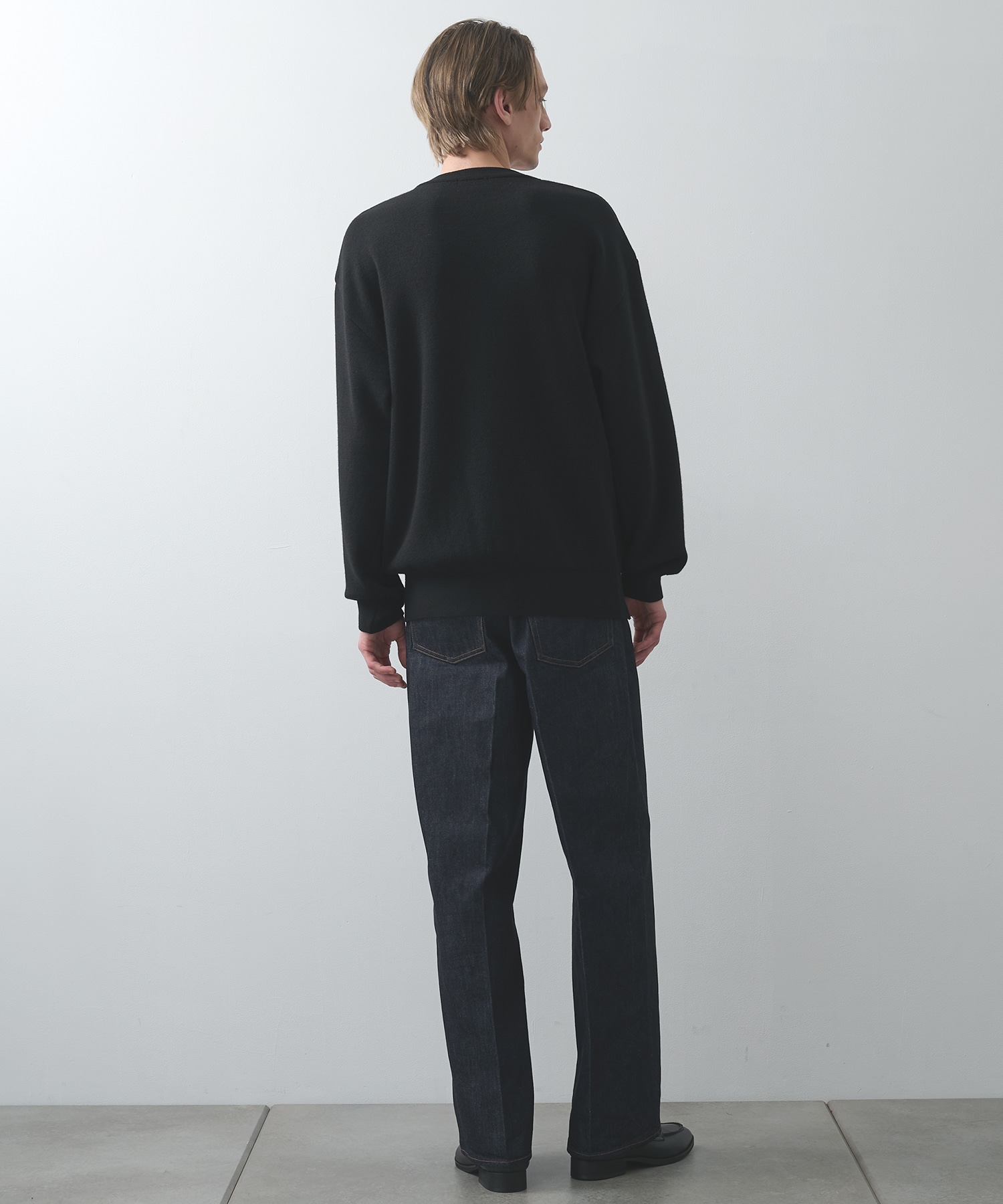 CASHMERE WOOL CREWNECK KNIT STUDIOUS