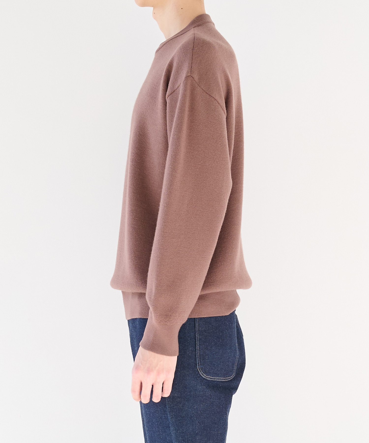 CASHMERE WOOL CREWNECK KNIT STUDIOUS