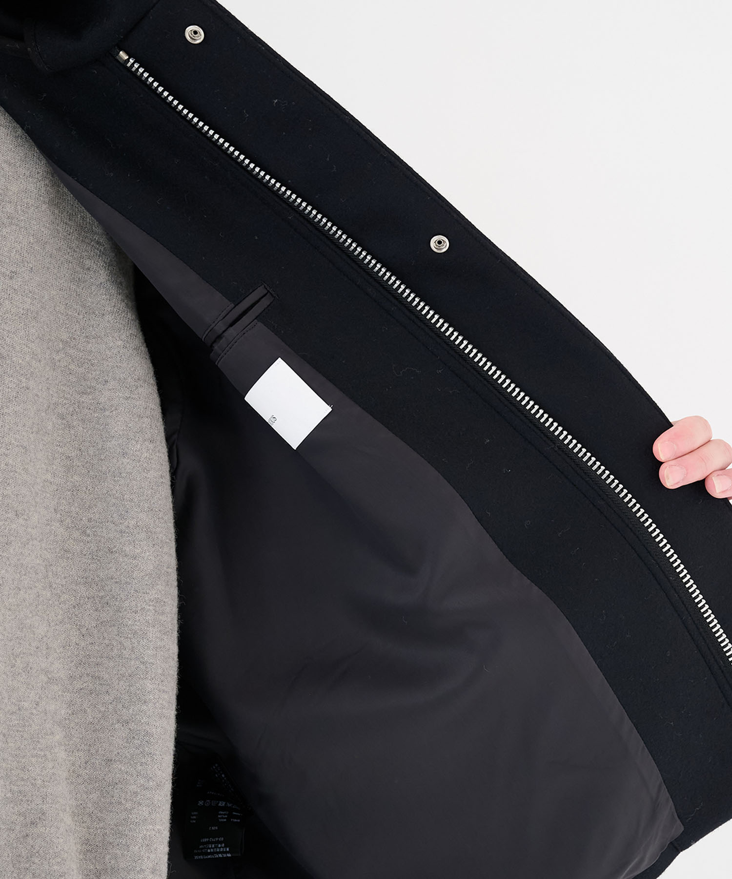 Super140 Wool Melton Short Mods STUDIOUS