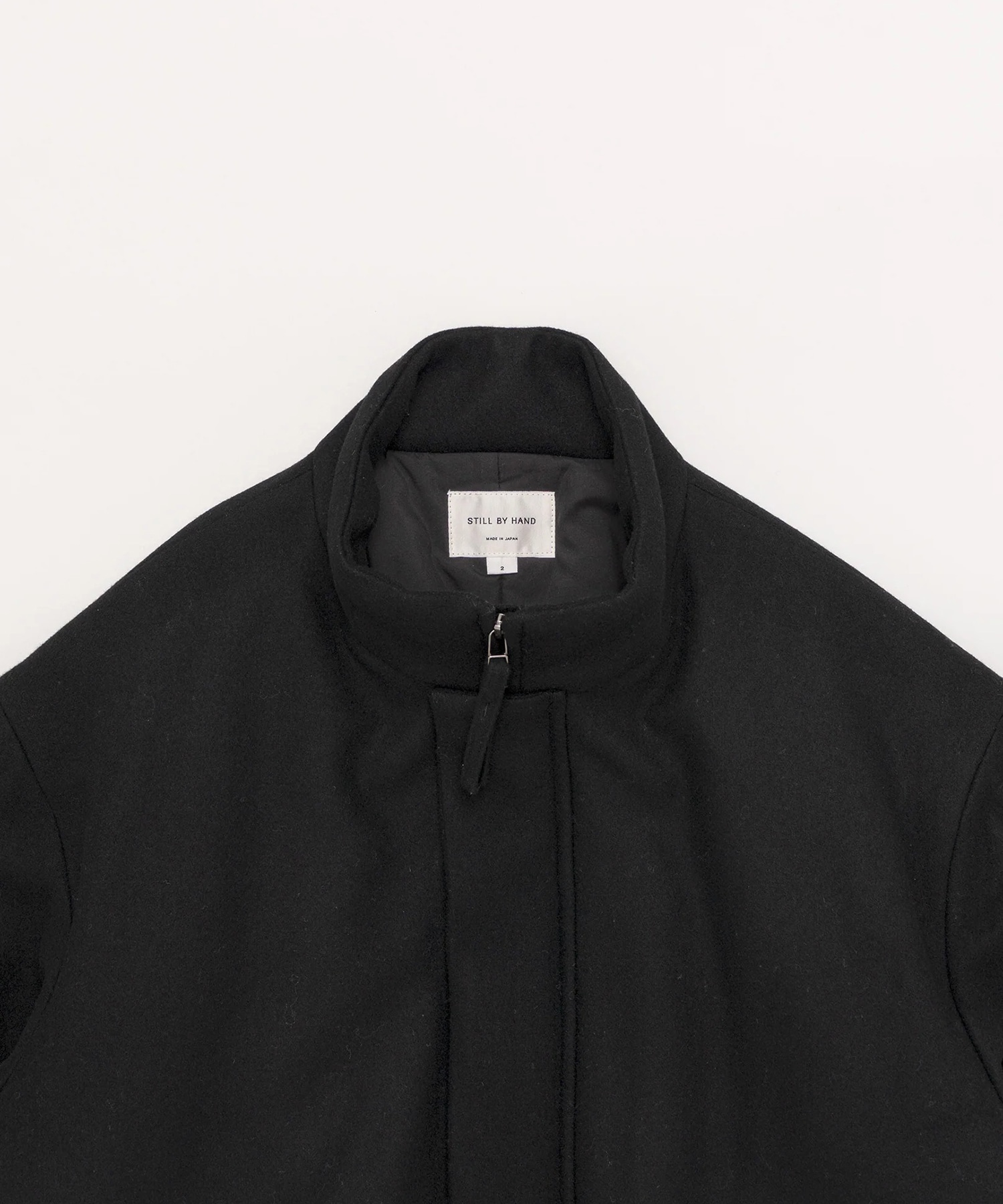 Padded wool blouson STILL BY HAND