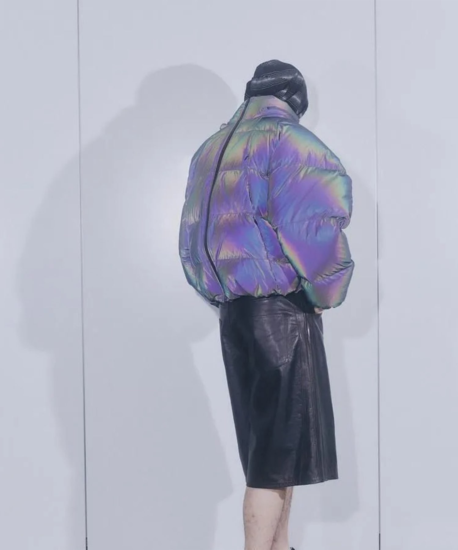CURVY DOWN JACKET HOLO REFLECTIVE ROTOL