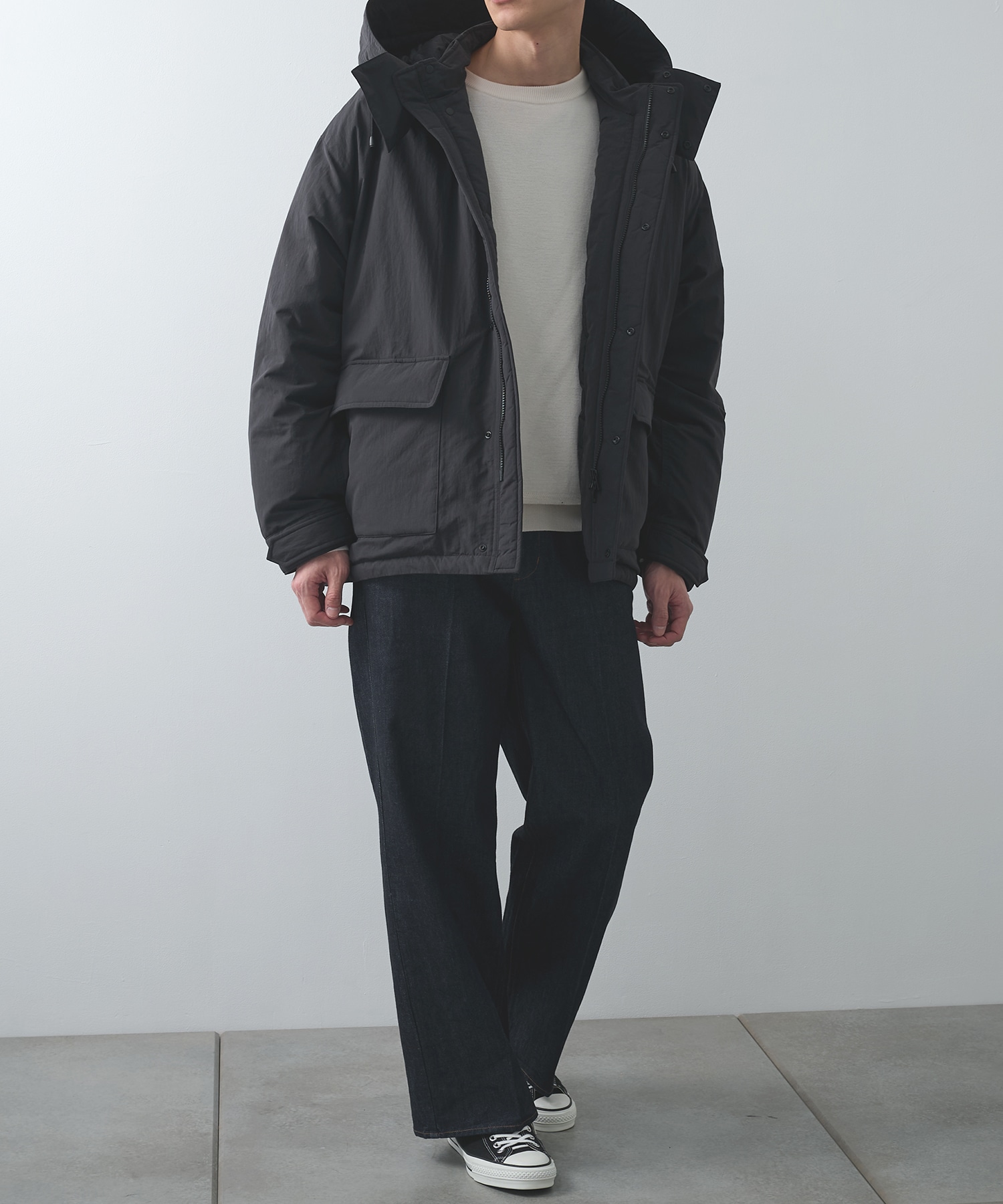 別注 ×NANGA Short Mods Down Jacket NANGA