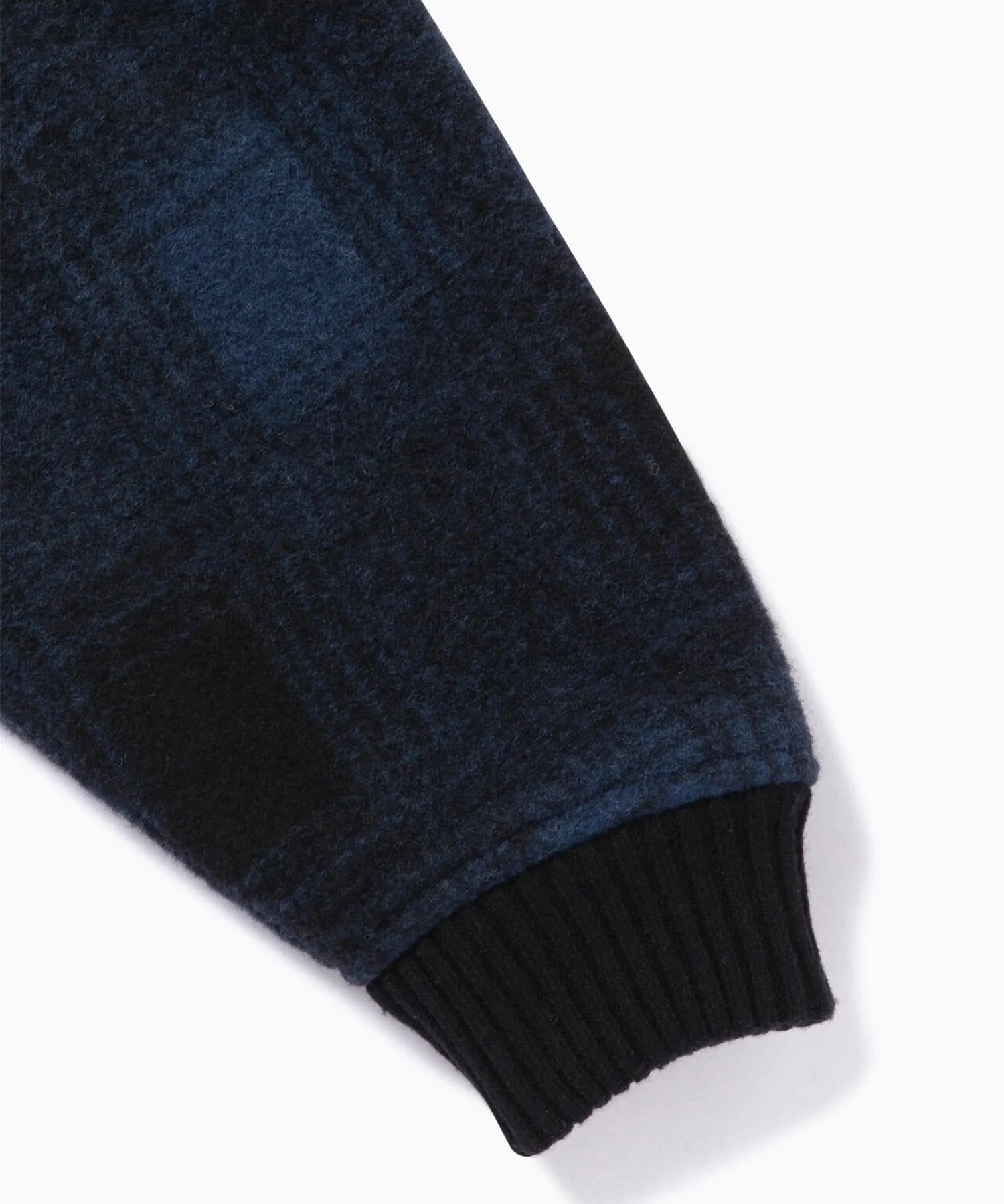 wool shaggy jacket long and wander