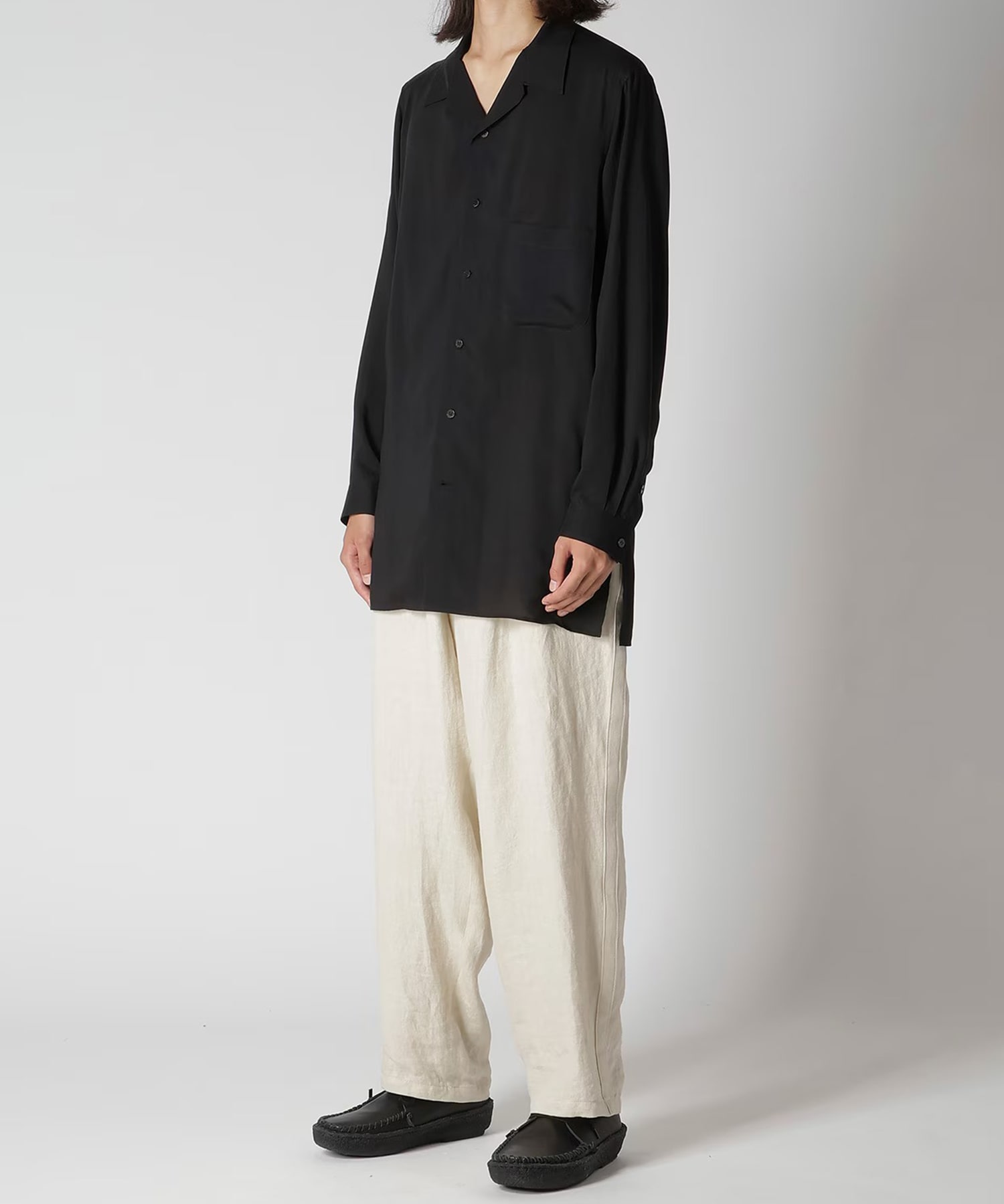 開襟左胸ポケットB Y's for men