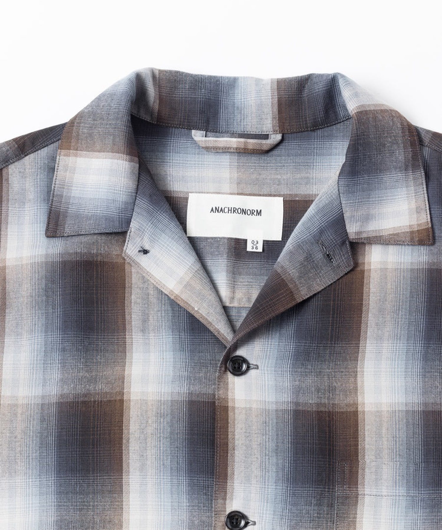 RELUX OPEN COLOR CHECK SHIRTS ANACHRONORM