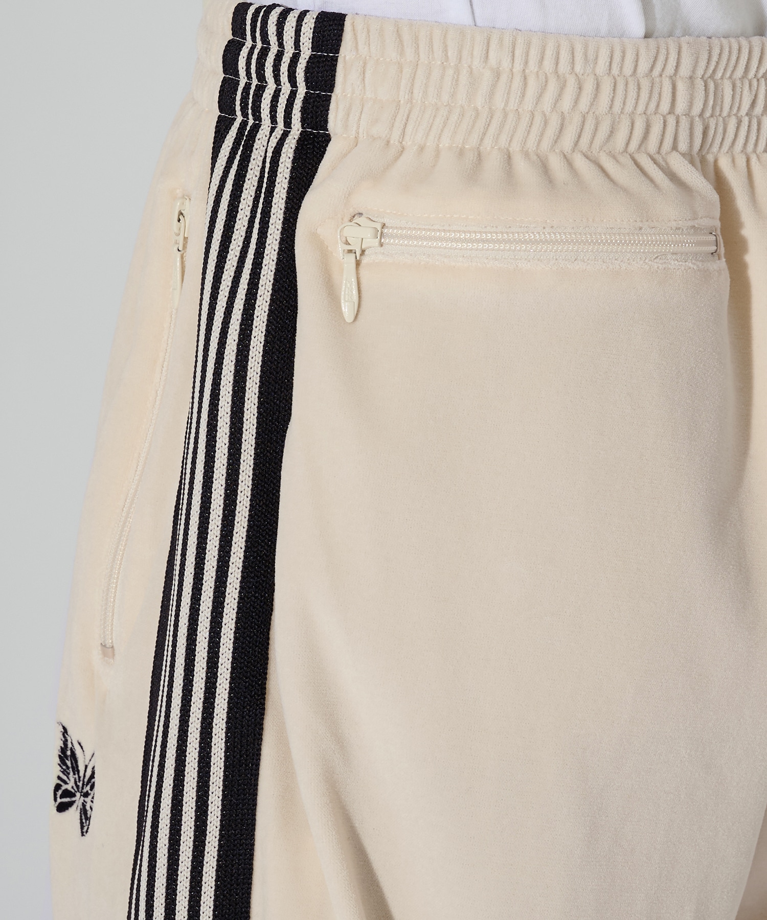 別注 H.D. Track Pant- C/PE Velour NEEDLES