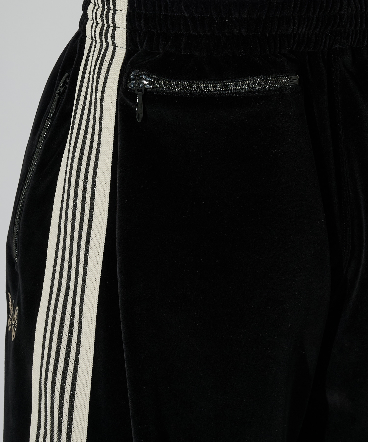 別注 H.D. Track Pant- C/PE Velour NEEDLES