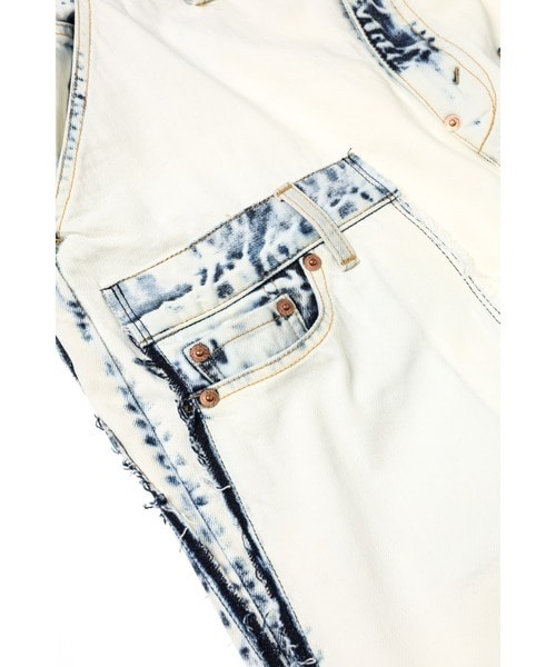 DOCKING BLEACH DENIM PANTS JUNYA WATANABE MAN