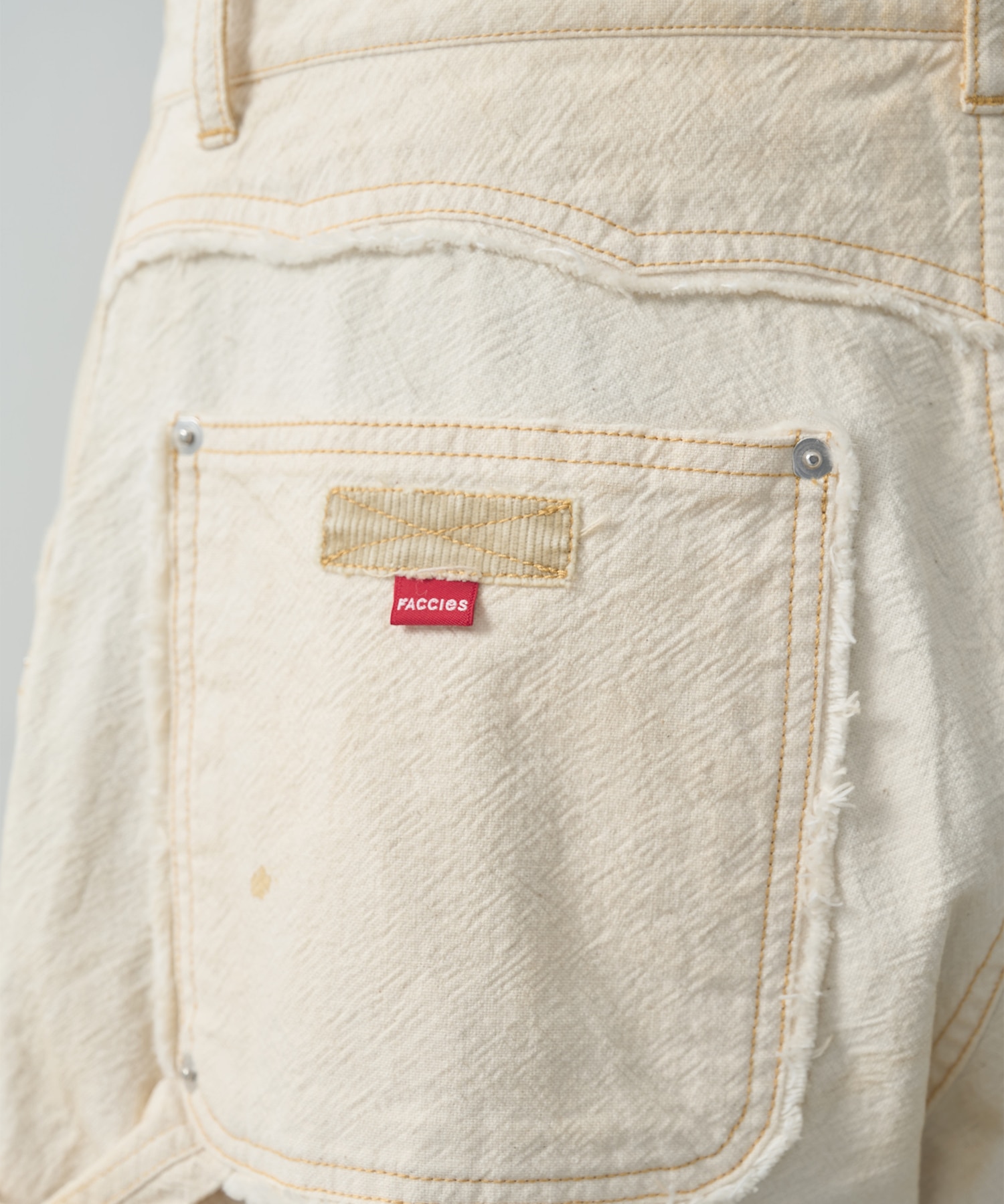 AGINGA DUCK DOUBLE KNEE PANTS FACCIES