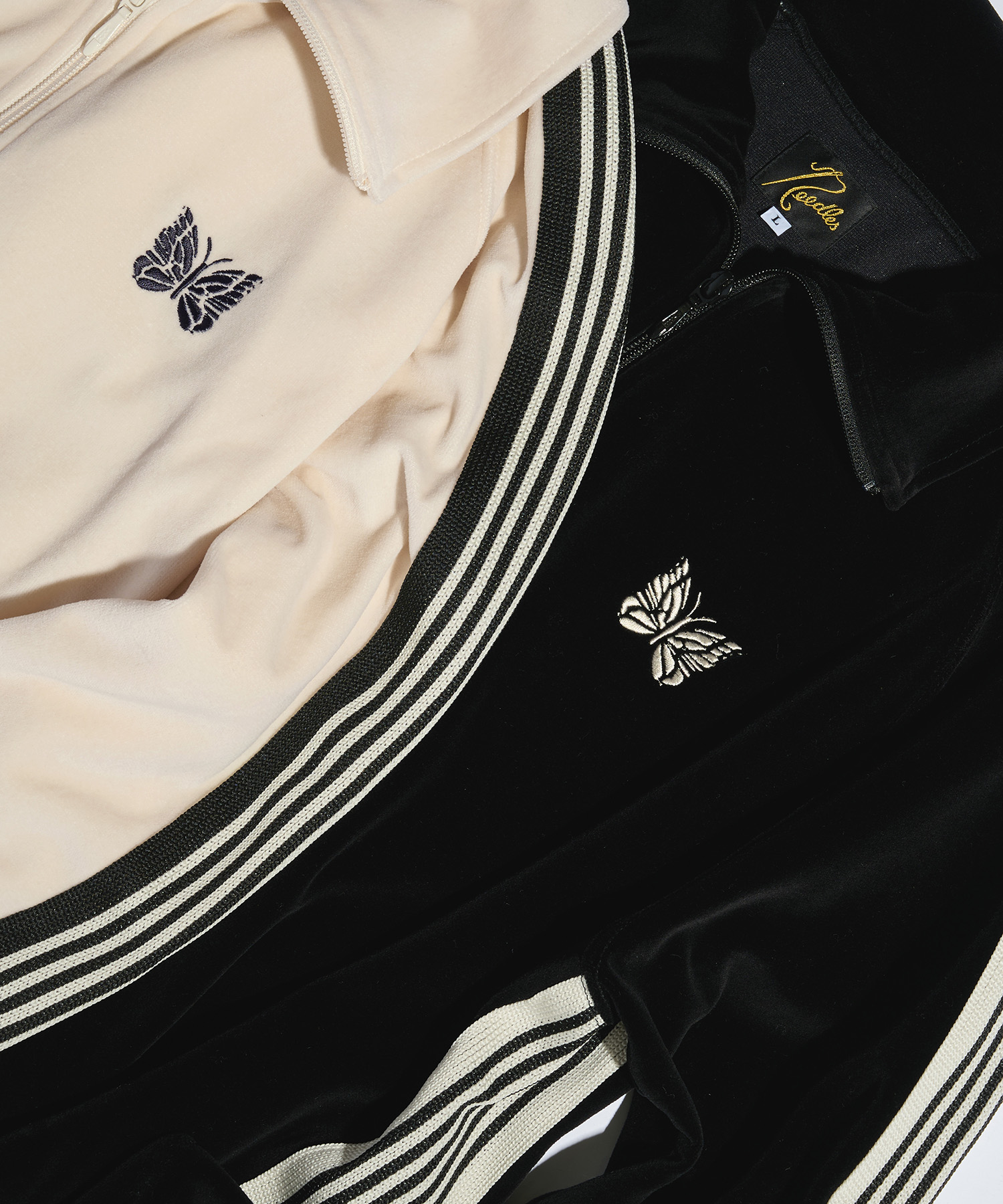 別注 Track Jacket - C/PE Velour NEEDLES