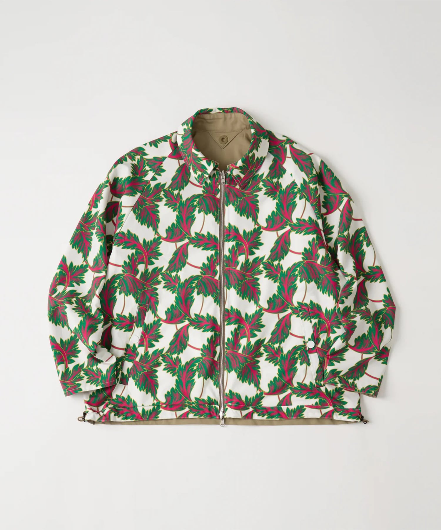 BOTANICAL PATTERN REVERSIBLE BLOUSON White Mountaineering